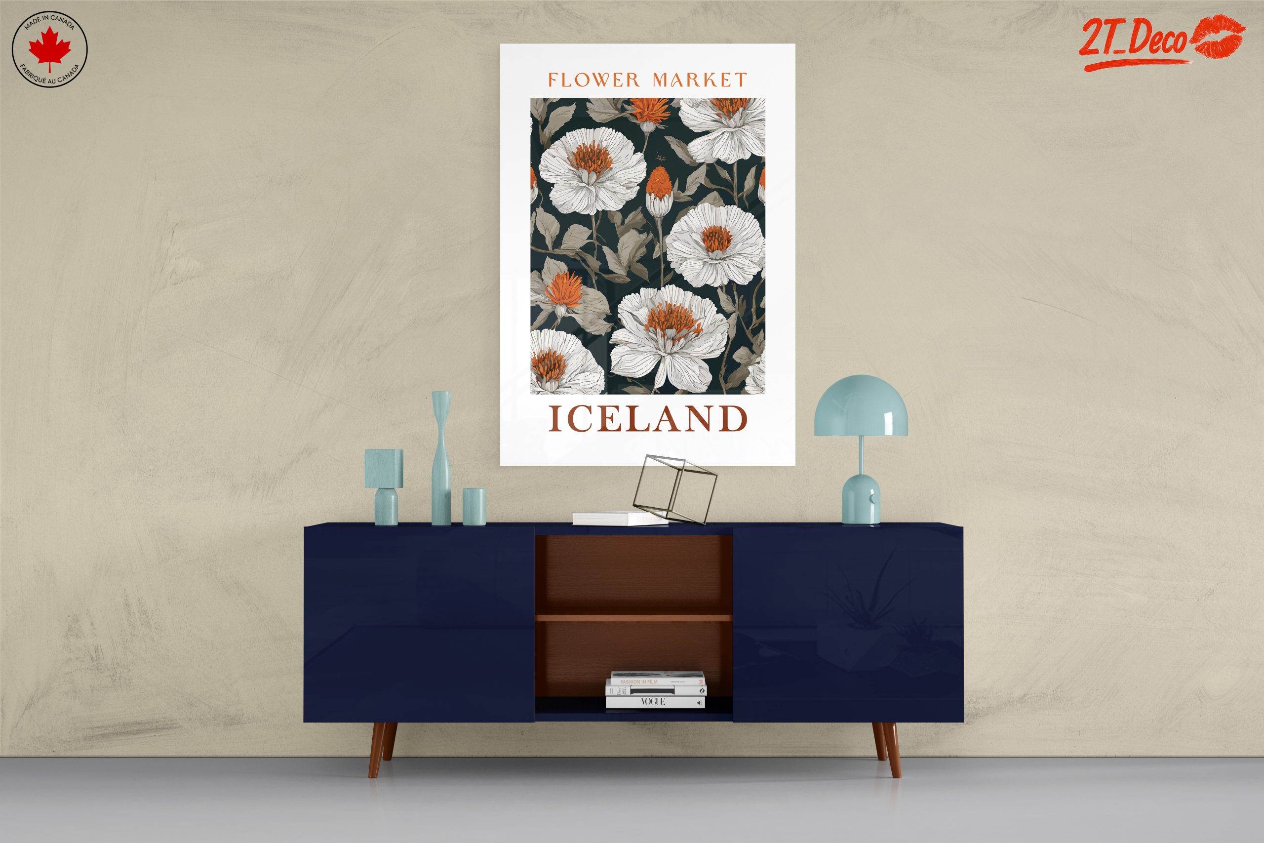 Flower Market Art Featuring Icelandic Flora - Image 8