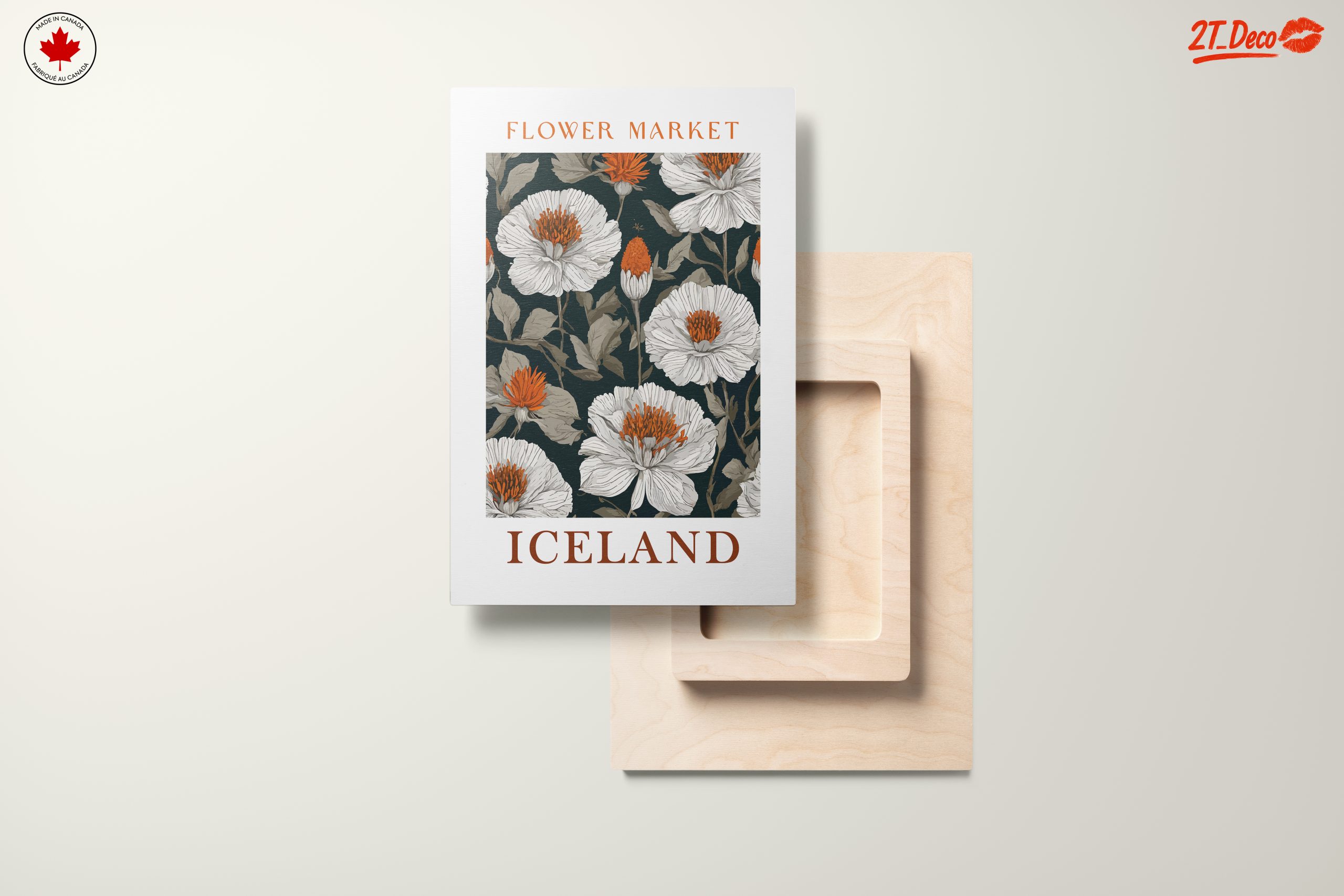 Flower Market Art Featuring Icelandic Flora - Image 11