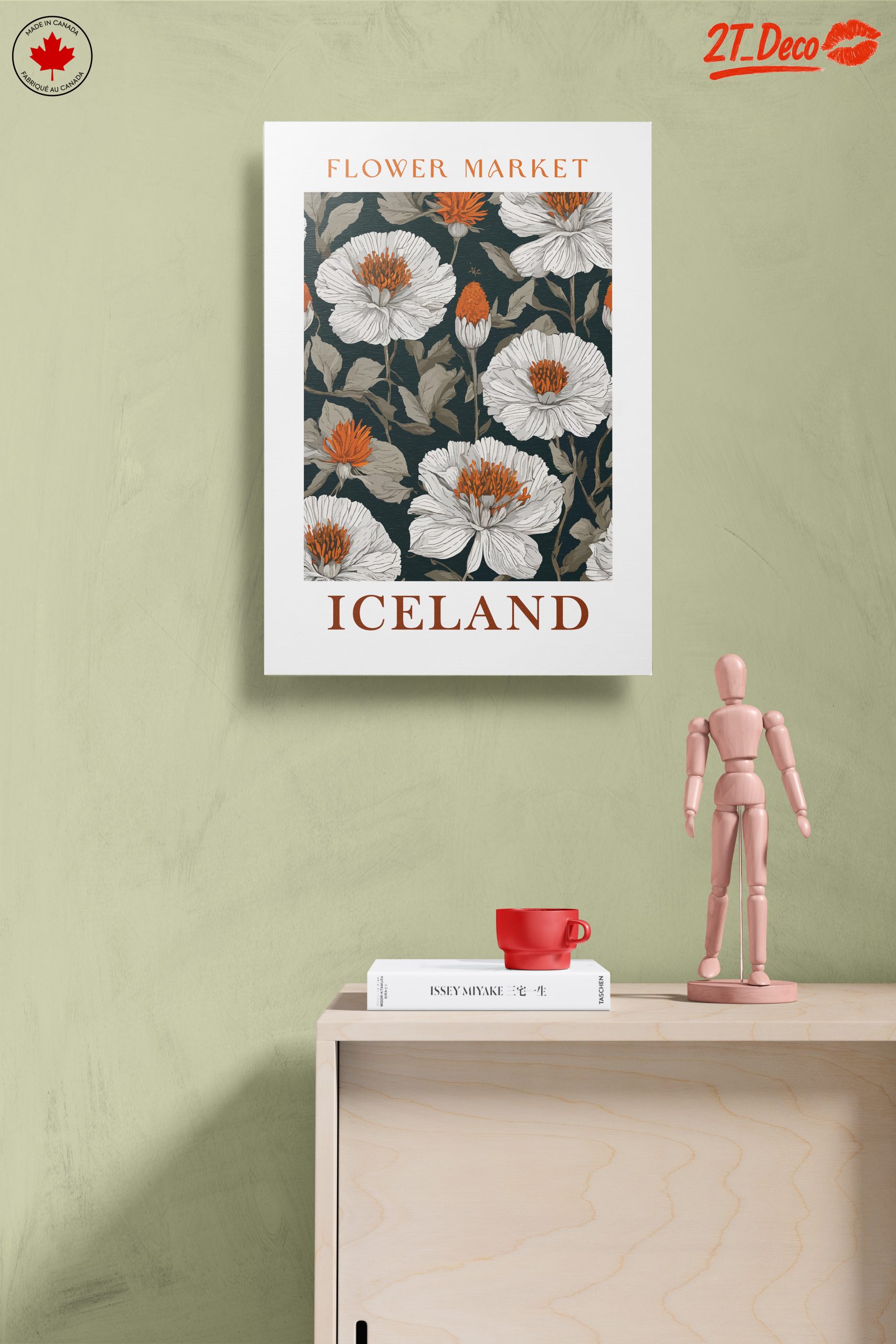 Flower Market Art Featuring Icelandic Flora - Image 14