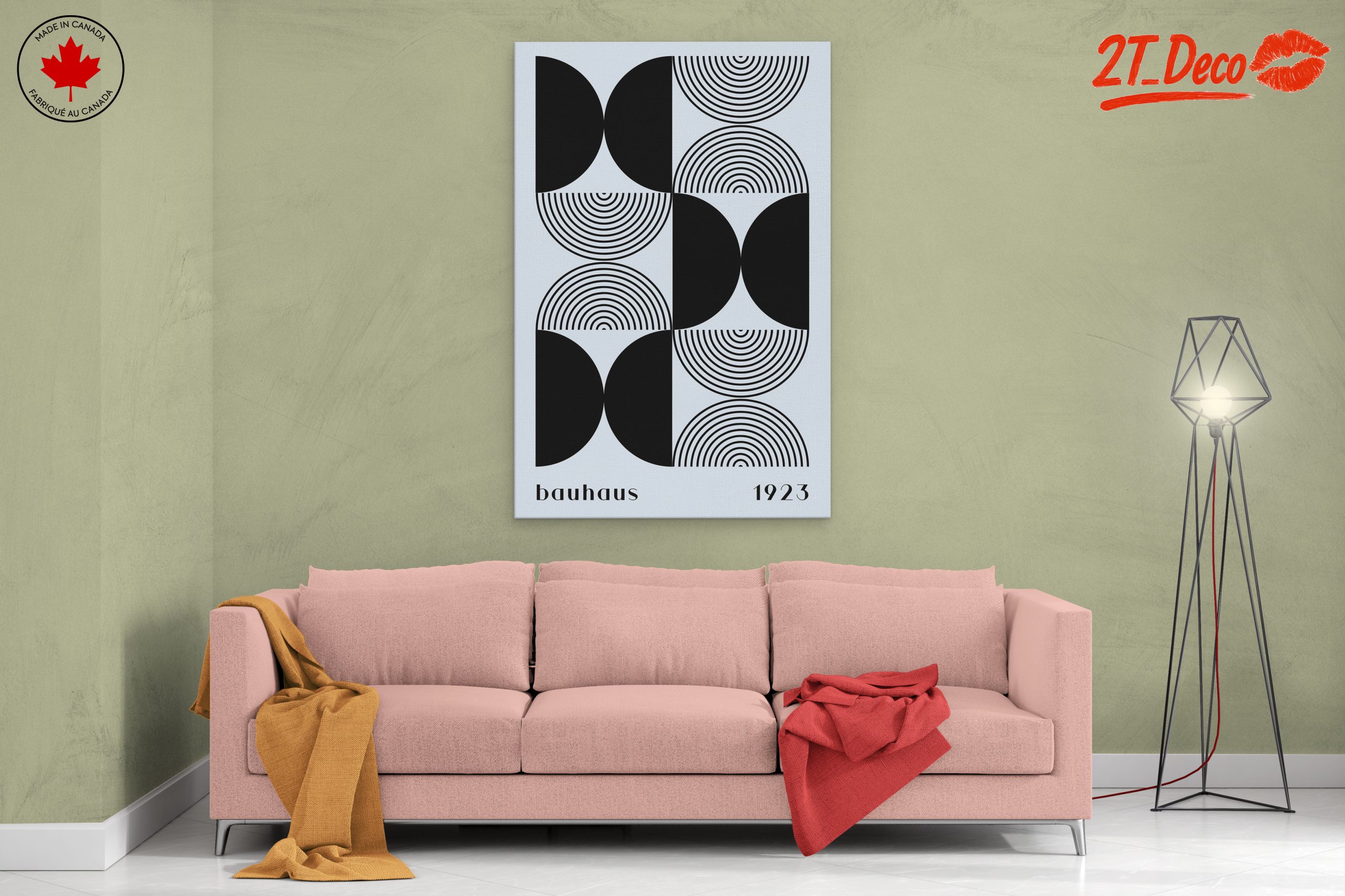 Bauhaus 1923 Geometric Art - Image 2