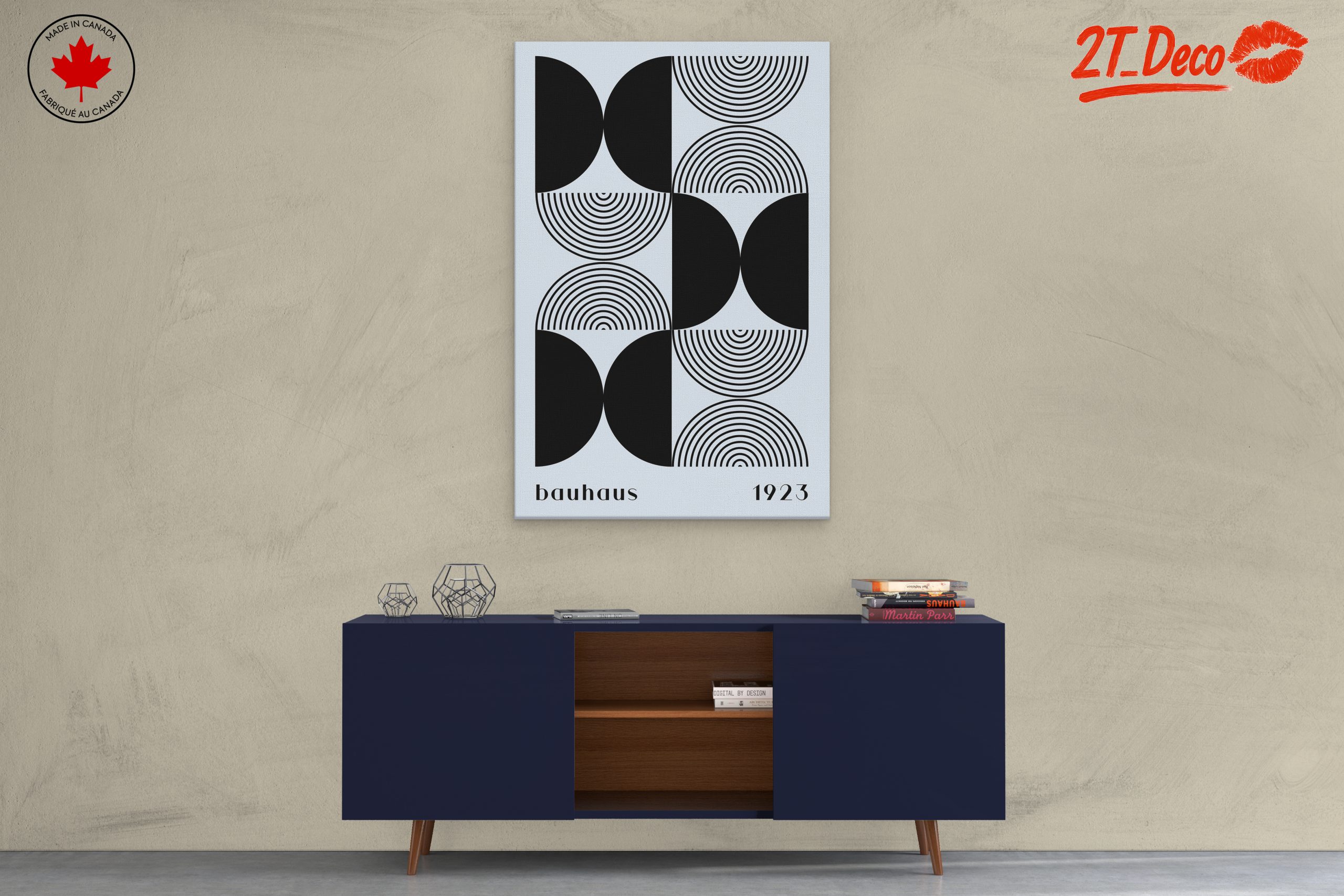 Bauhaus 1923 Geometric Art - Image 3