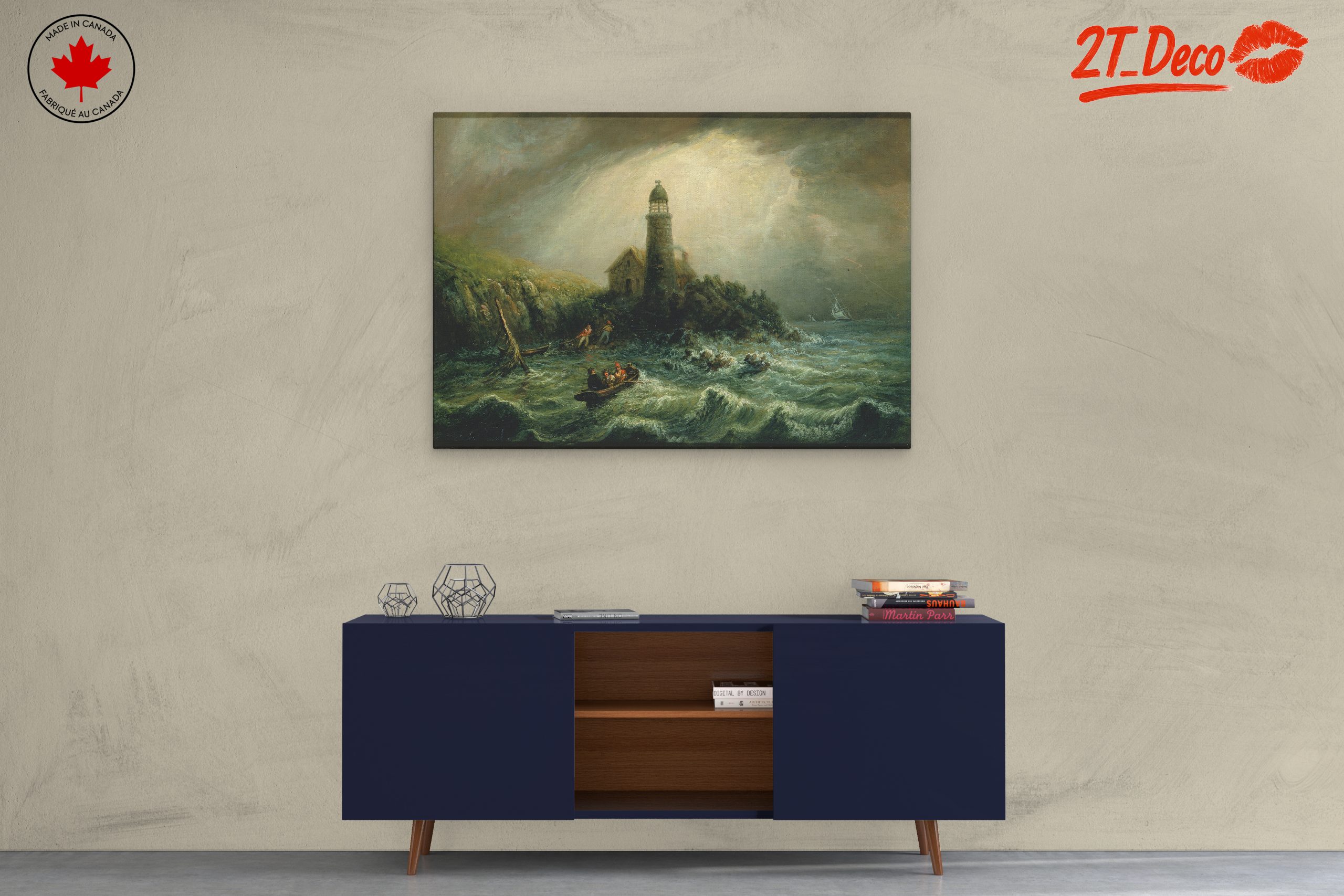 Dramatic Coastal Landscape with Lighthouse - Image 3