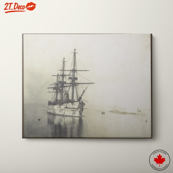 Historical Maritime Vessel at Anchor