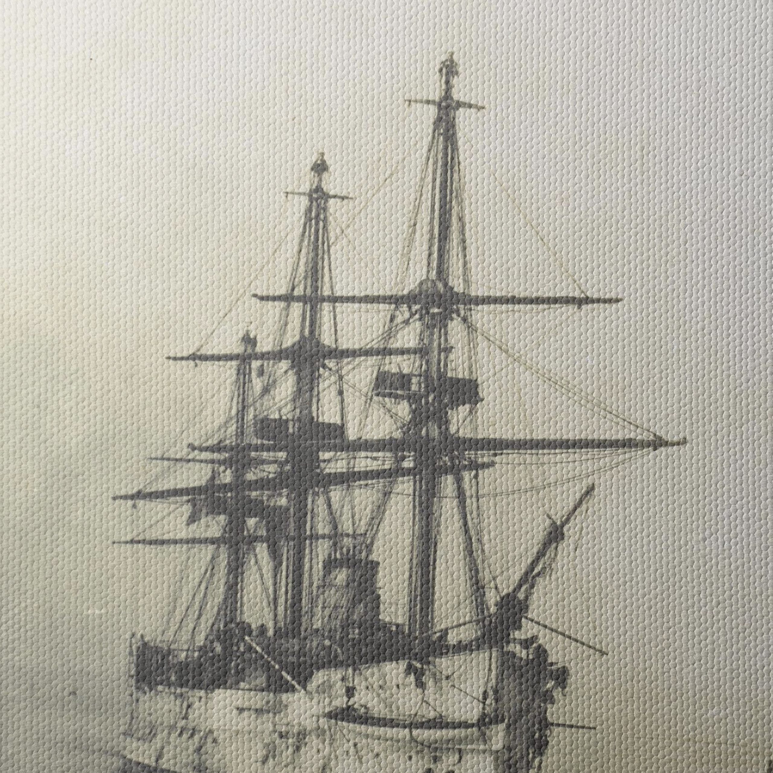 Historical Maritime Vessel at Anchor - Image 4