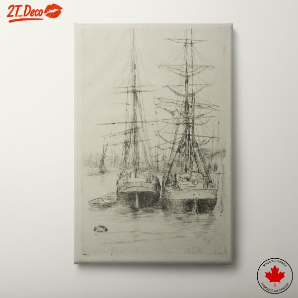 Abstract Maritime Landscape Art