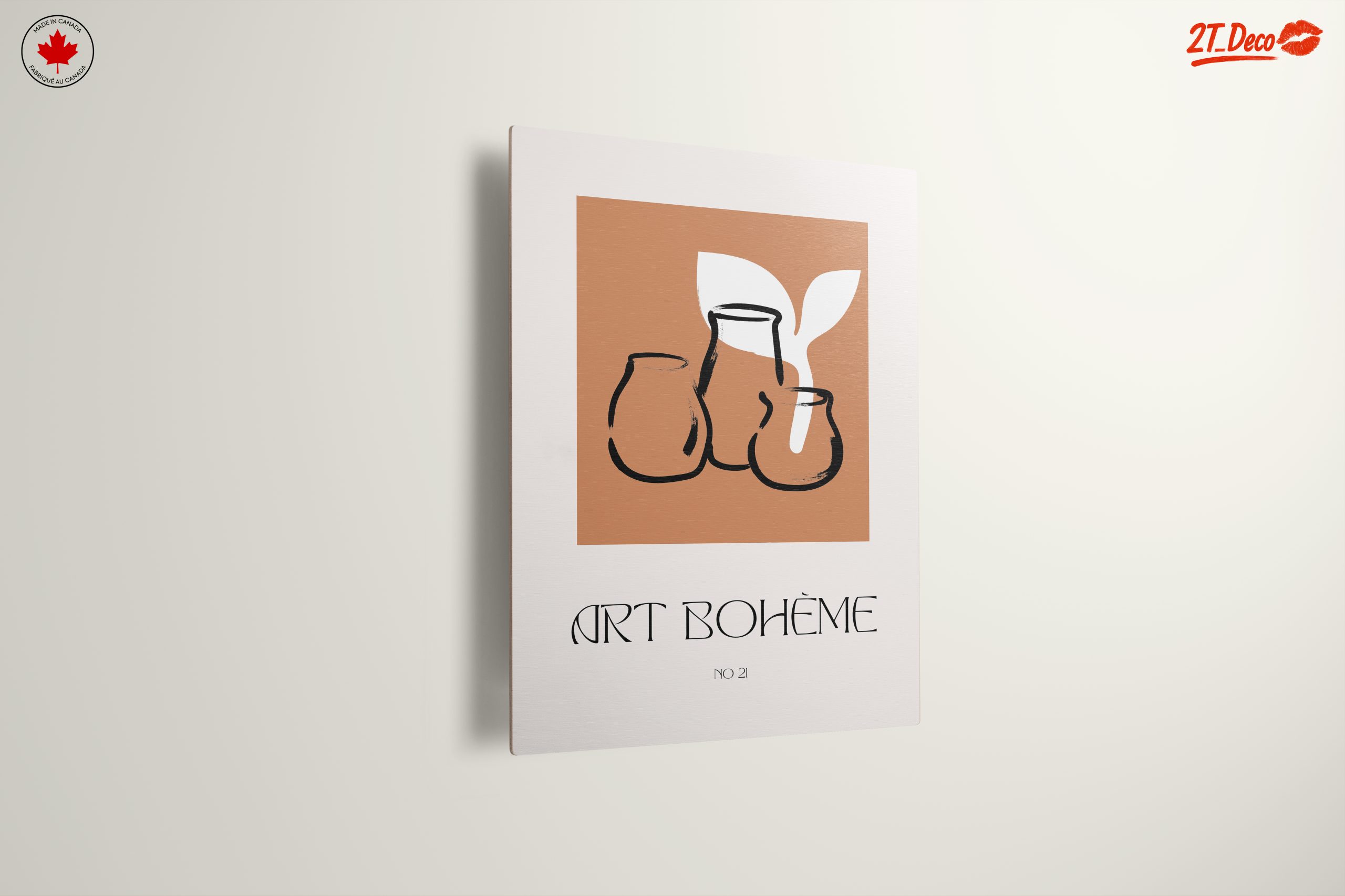 Modern Aesthetic Wall Art Featuring Abstract Vases - Image 13