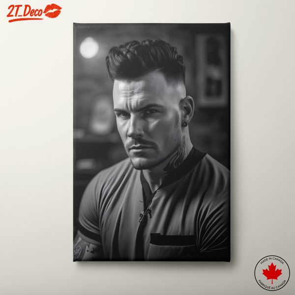 Striking Contemporary Male Portrait