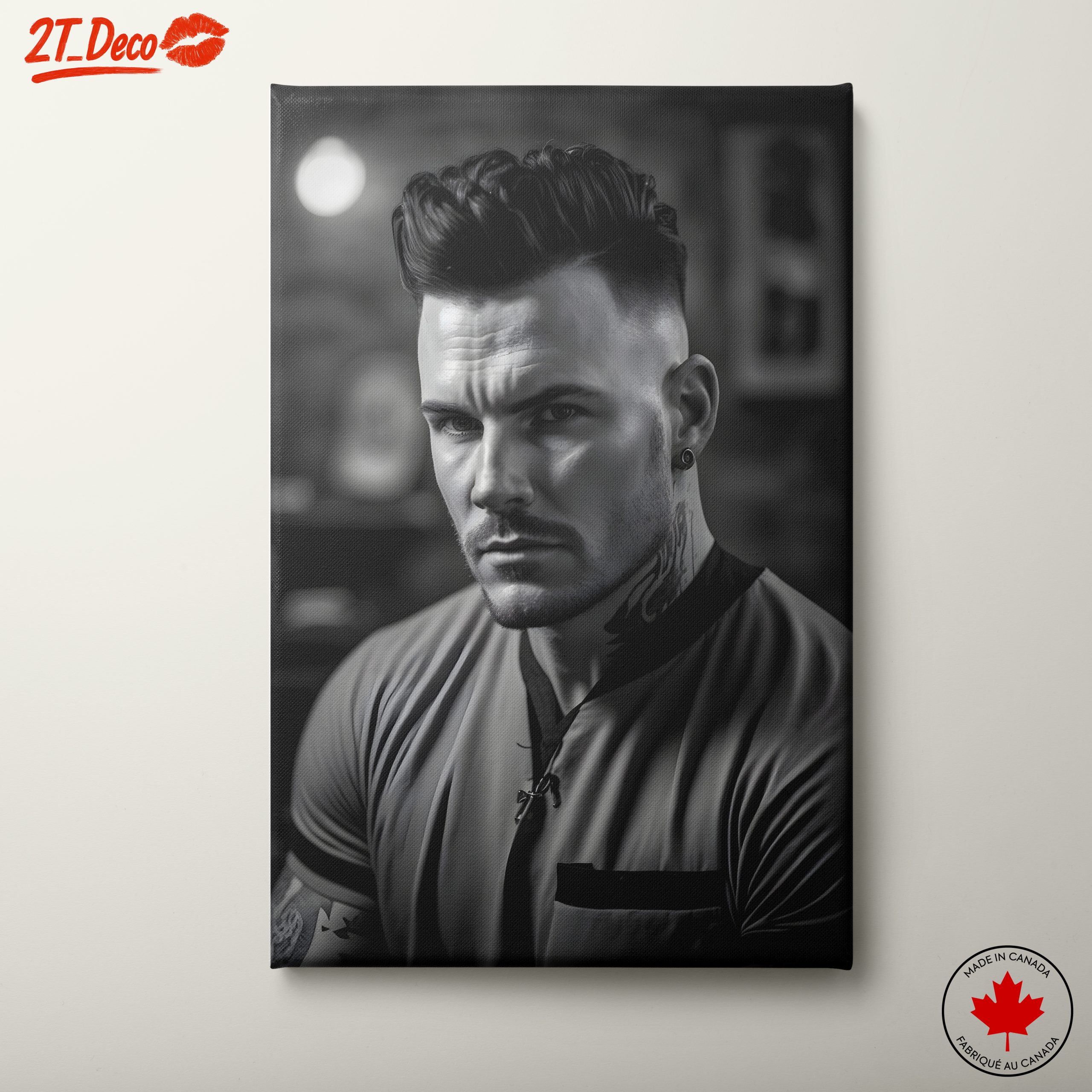 Striking Contemporary Male Portrait