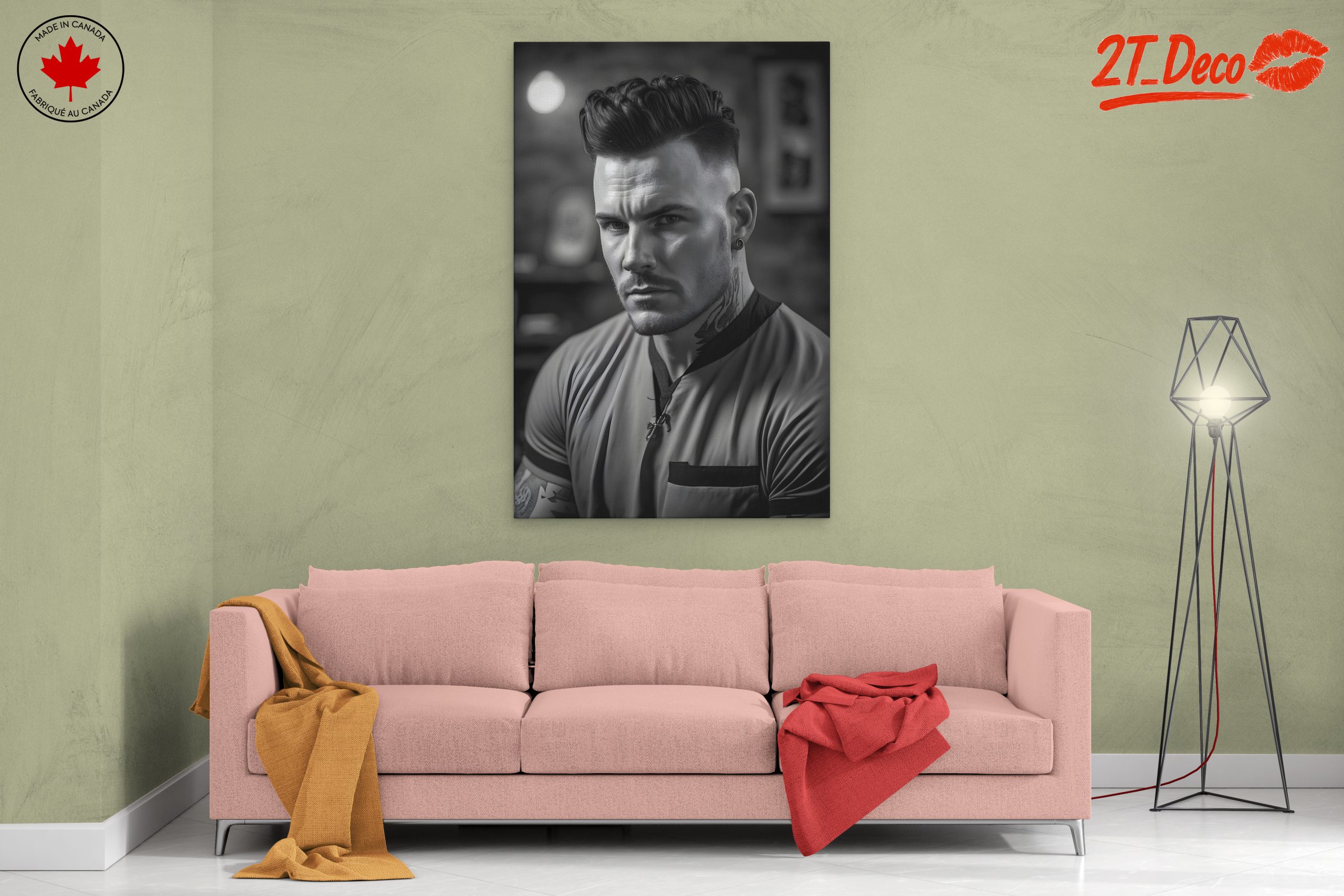 Striking Contemporary Male Portrait - Image 2