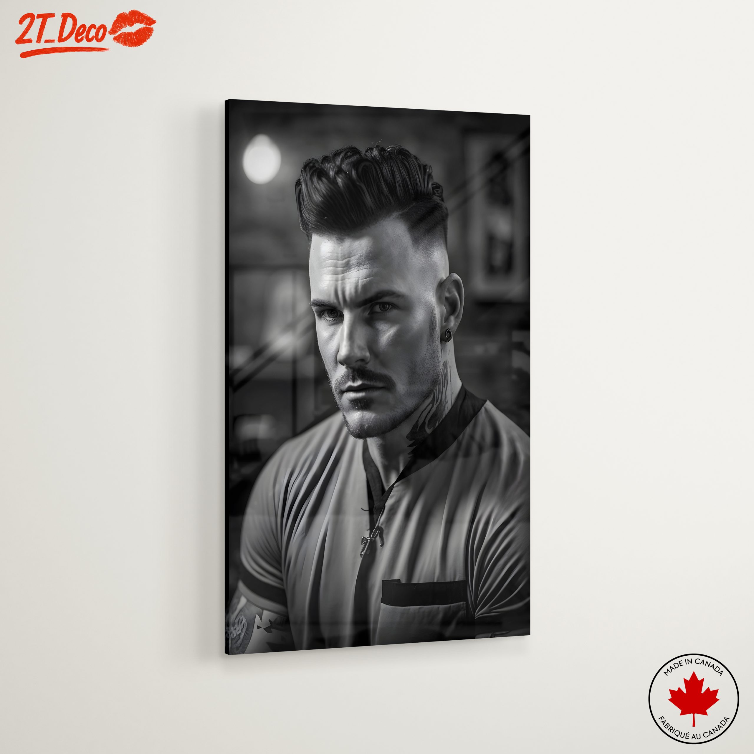 Striking Contemporary Male Portrait - Image 6