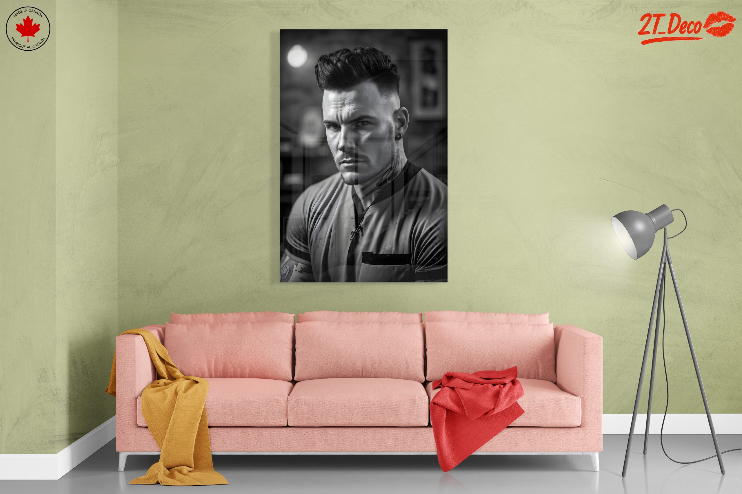 Striking Contemporary Male Portrait - Image 7