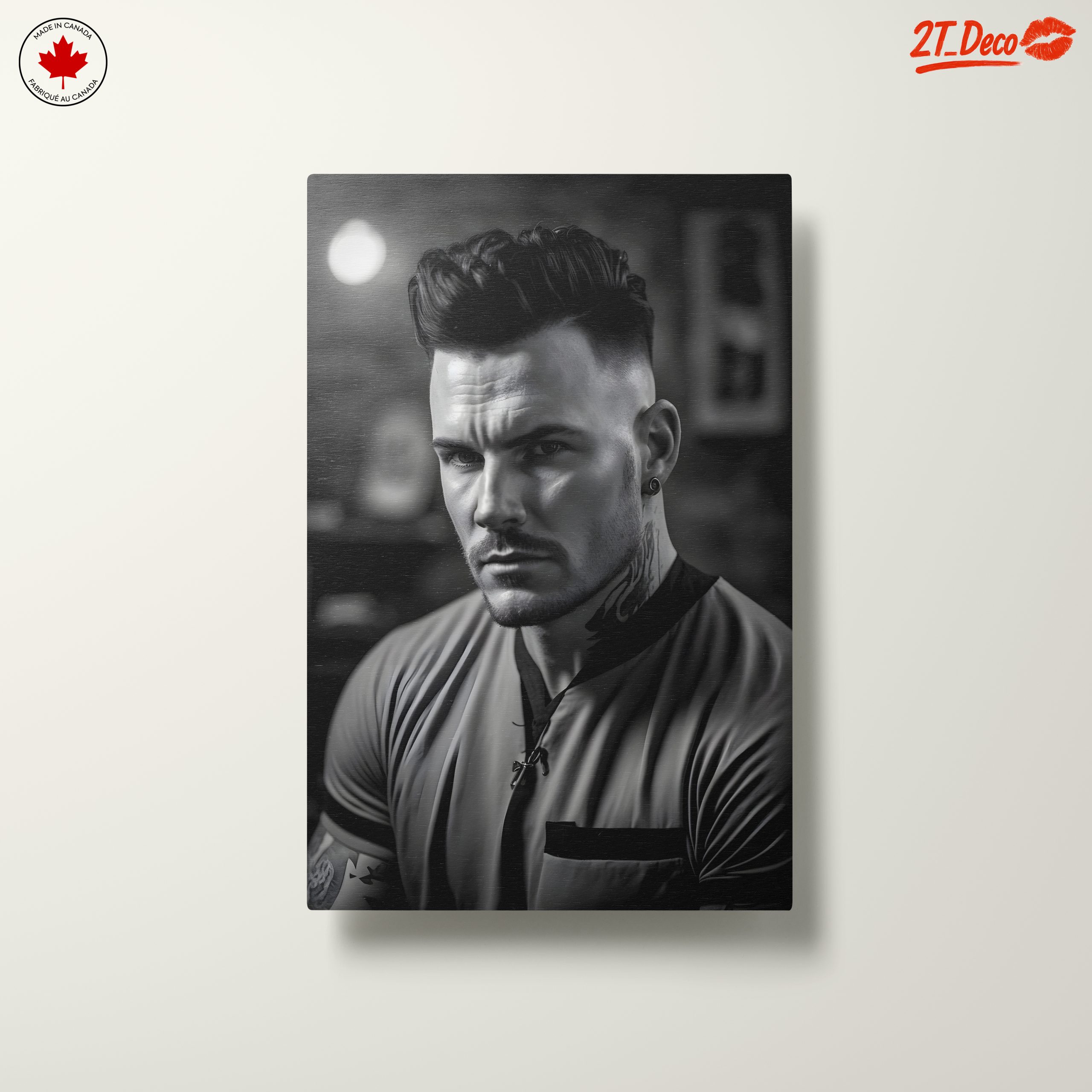 Striking Contemporary Male Portrait - Image 10