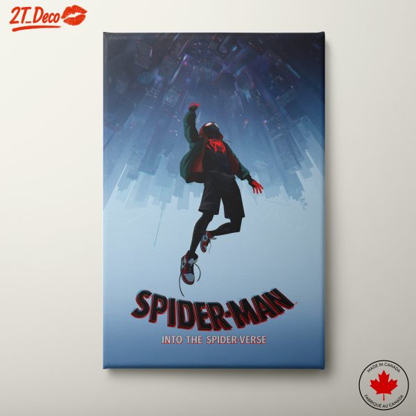 Spider-Man in Vibrant Urban Scene