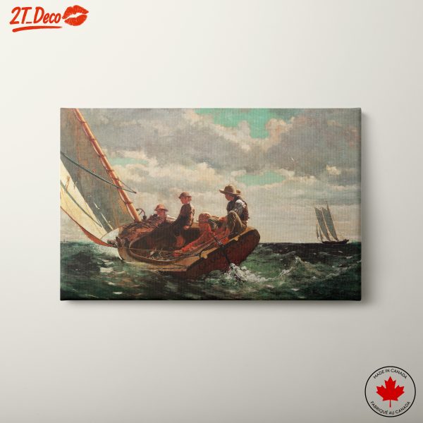 Sailing Children Enjoying the Ocean