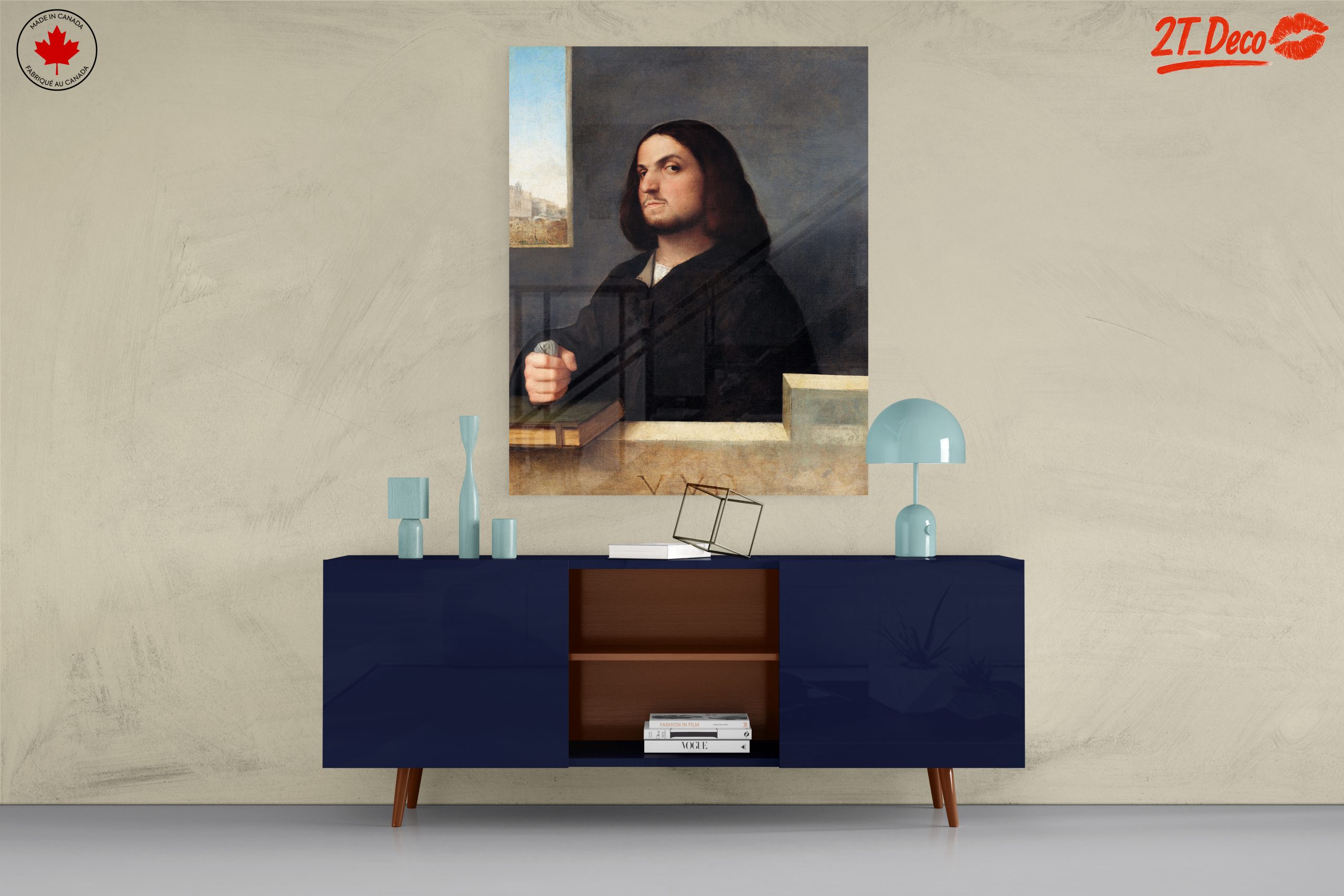 Classical Portrait with Thoughtful Expression - Image 8