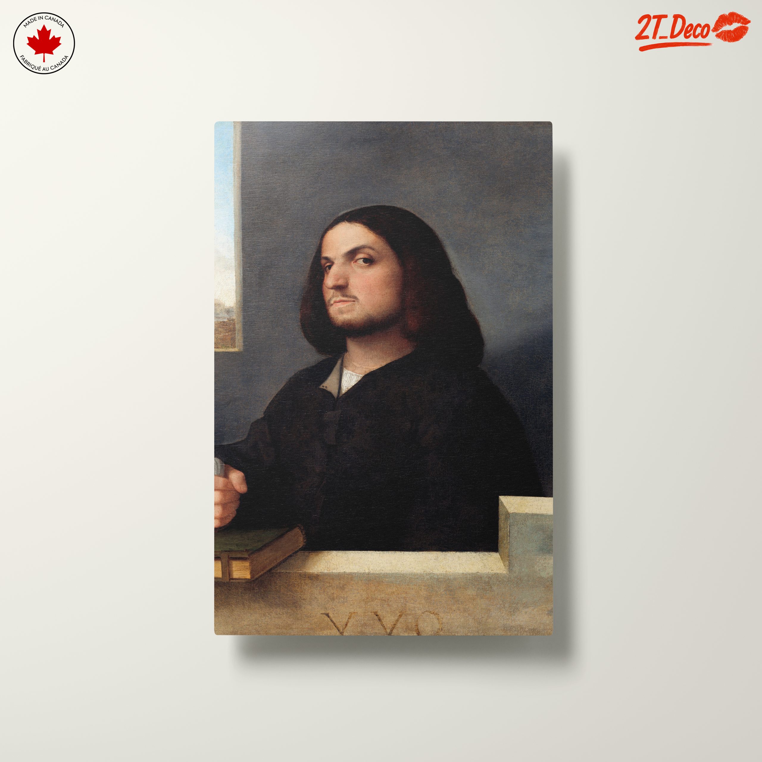 Classical Portrait with Thoughtful Expression - Image 10