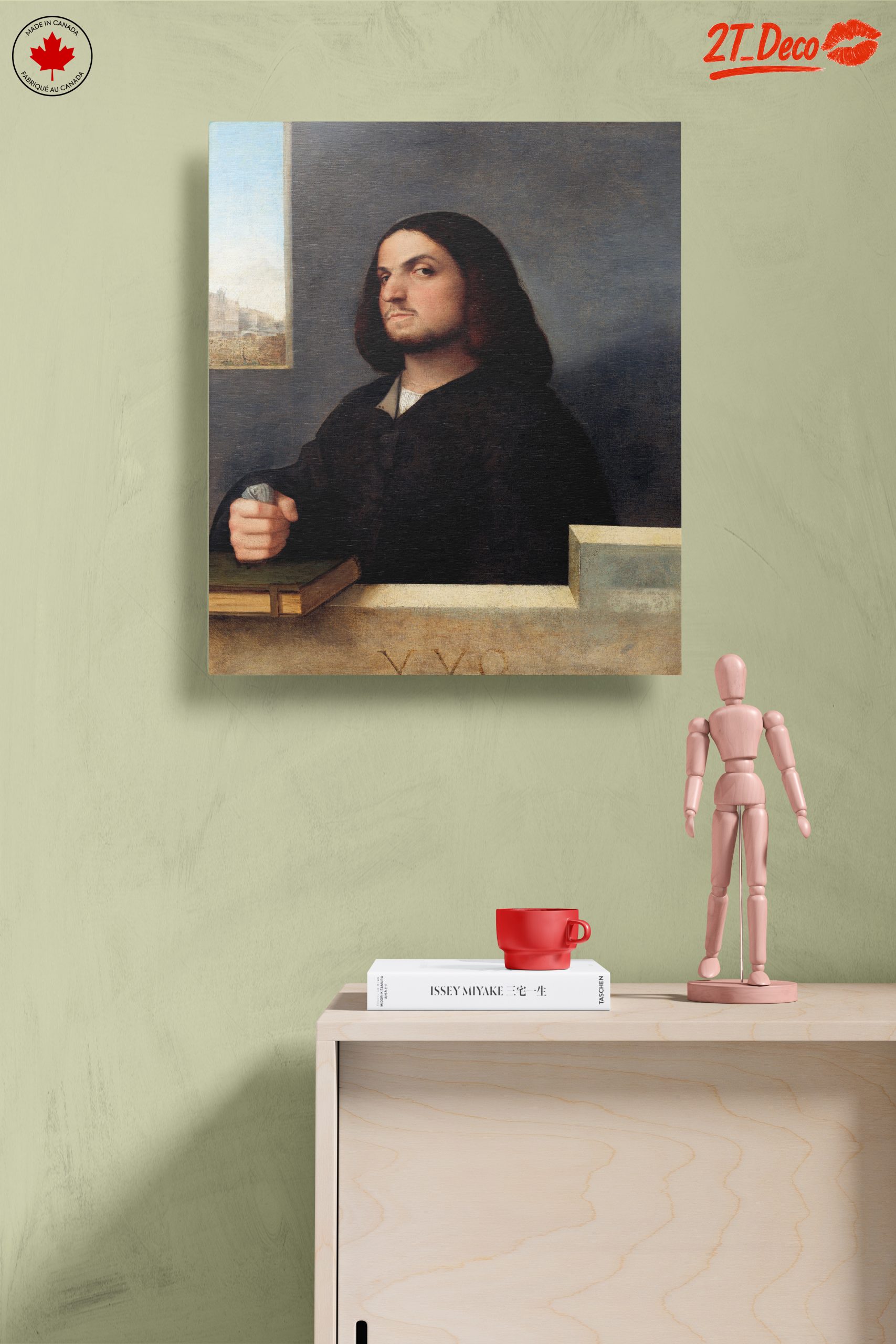 Classical Portrait with Thoughtful Expression - Image 14
