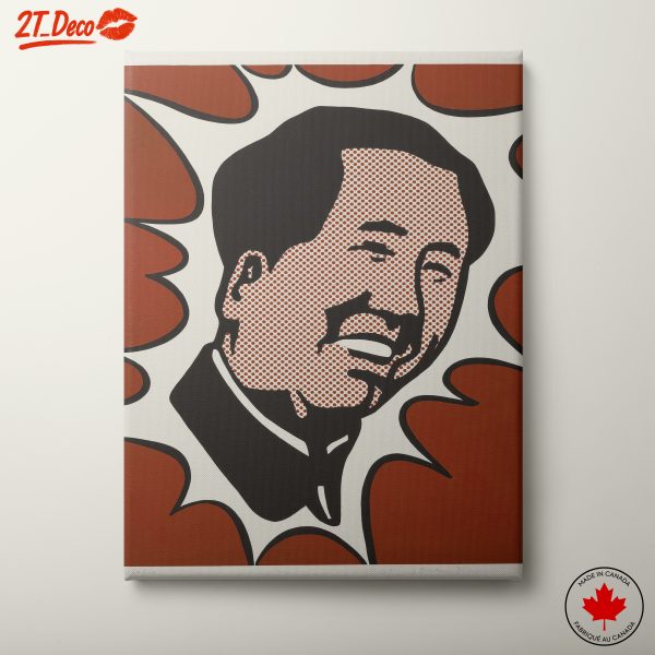 Bold Contemporary Pop Art Featuring Iconic Figure