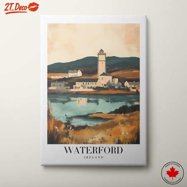 Stylized Lighthouse in Waterford, Ireland