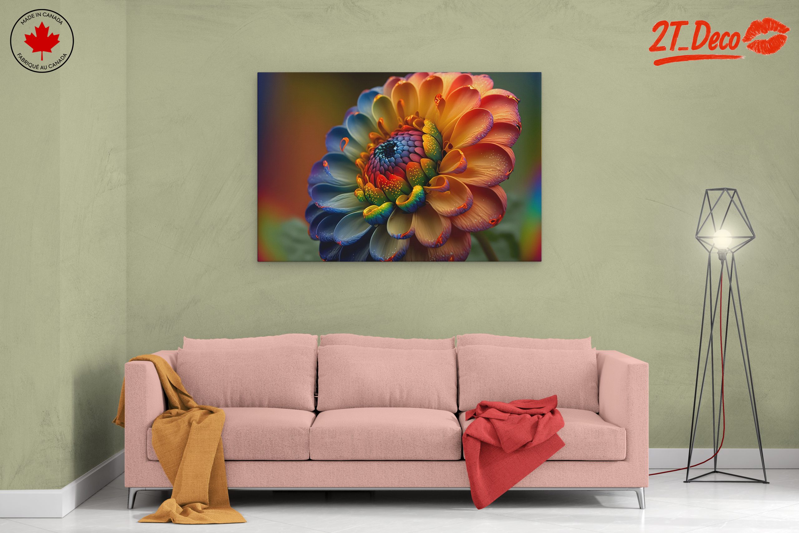 Bright and Colorful Floral Arrangement - Image 2