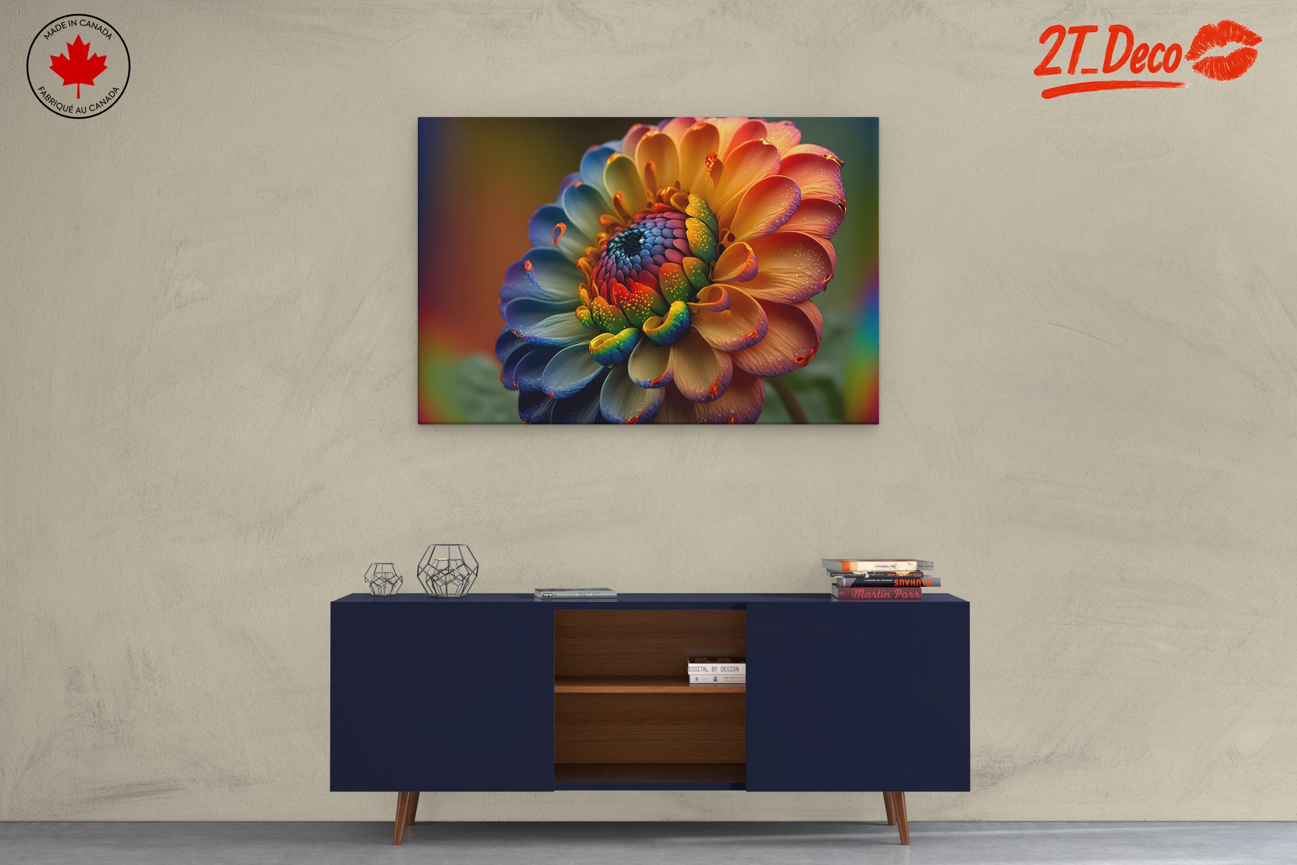 Bright and Colorful Floral Arrangement - Image 3
