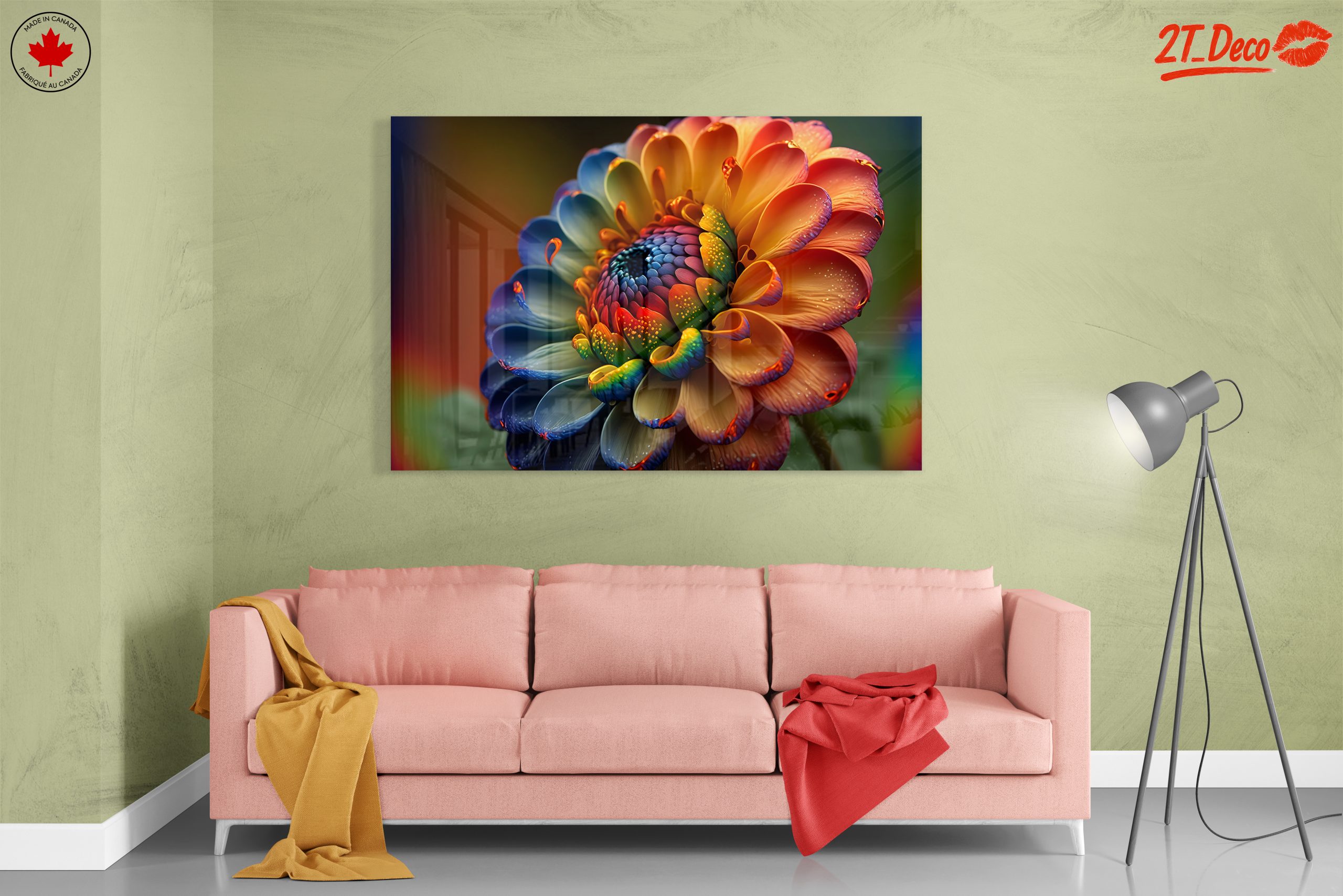 Bright and Colorful Floral Arrangement - Image 7