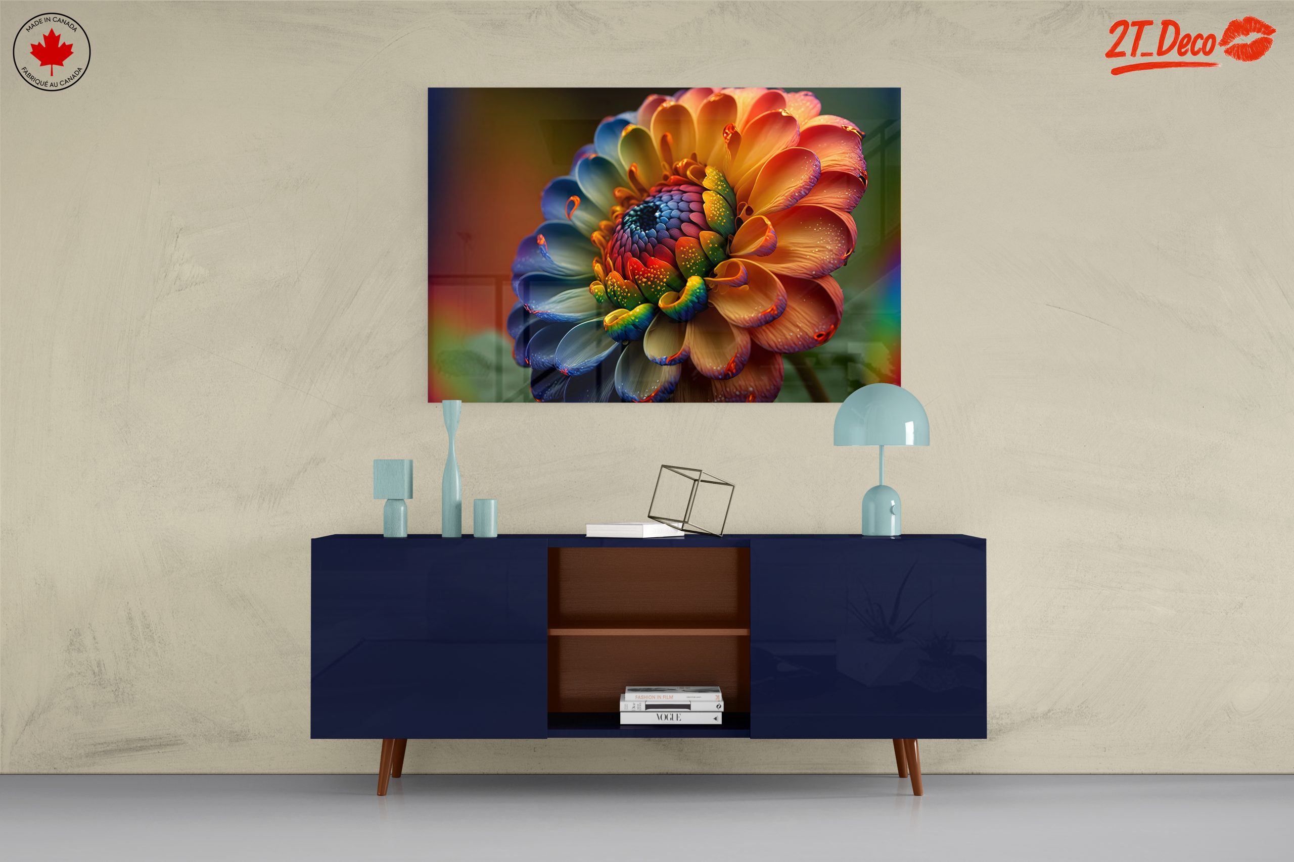 Bright and Colorful Floral Arrangement - Image 8