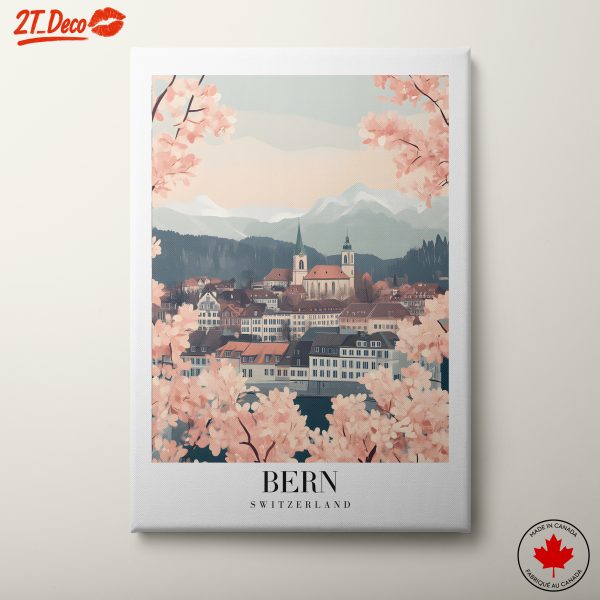 Serene Urban Landscape of Bern, Switzerland
