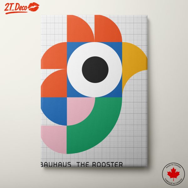 Colorful Abstract Bird Design