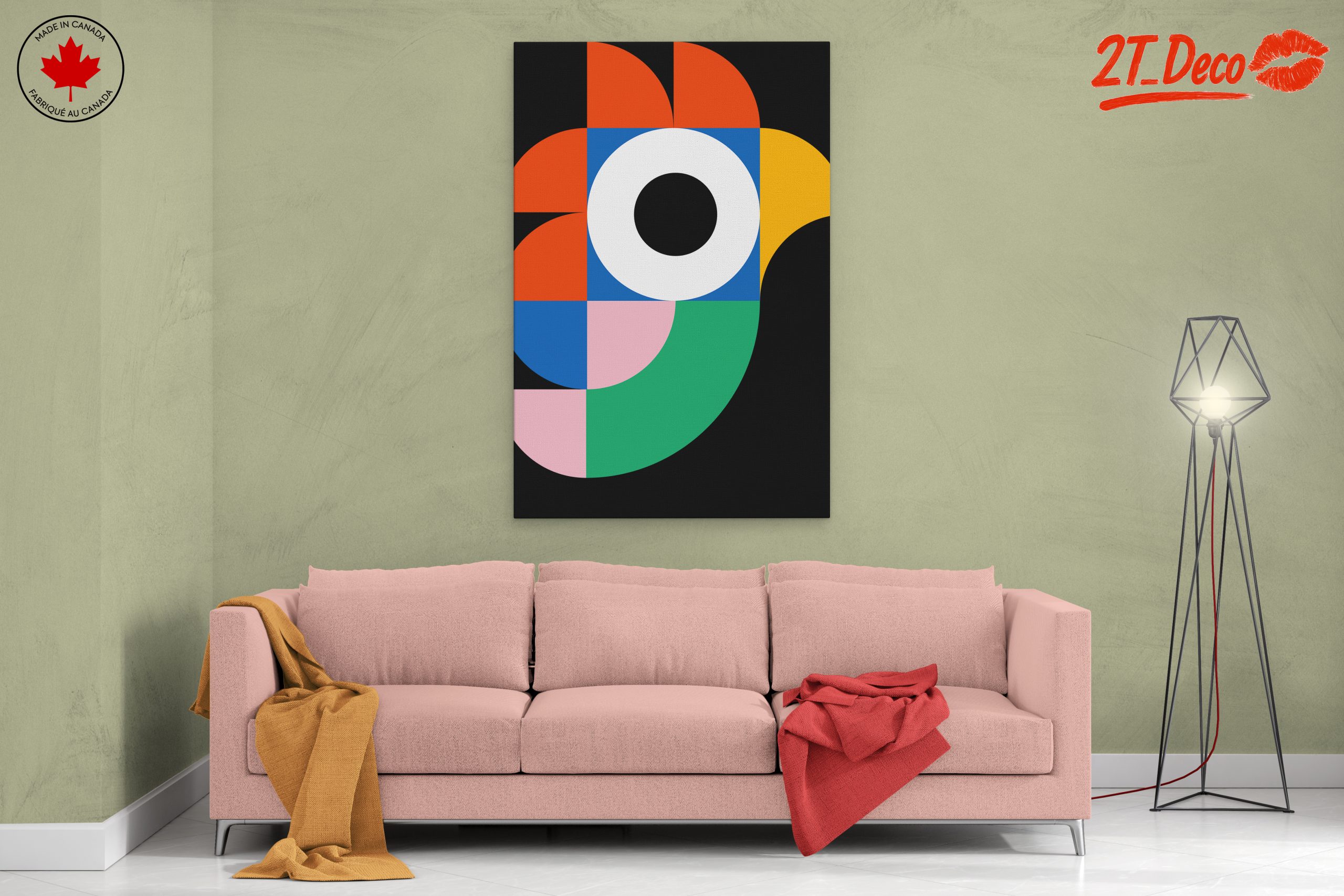 Colorful Abstract Bird Design - Image 2
