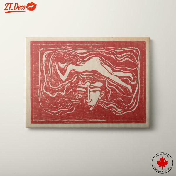 Abstract Figure Art with Fluid Lines