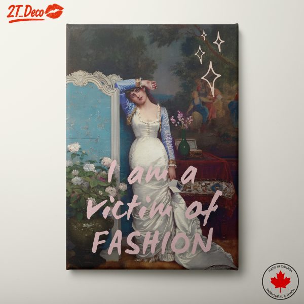 Victim of Fashion Contemporary Portrait Art