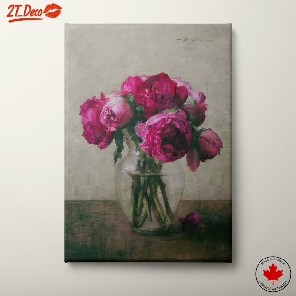 Beautiful Peony Floral Arrangement
