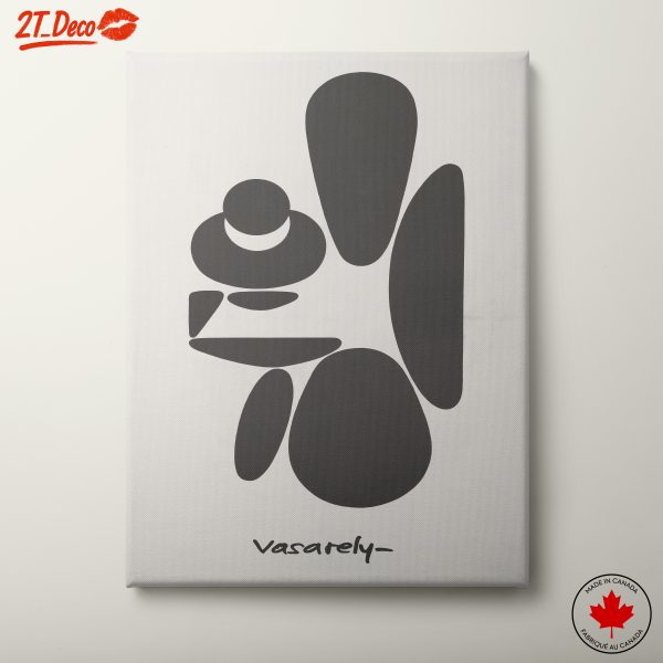 Geometric Abstract Shapes by Vasarely