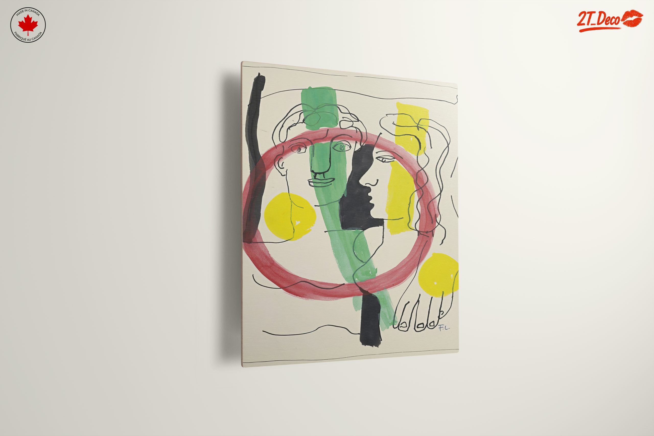 Abstract Contemporary Portrait Artwork 2 - Image 13