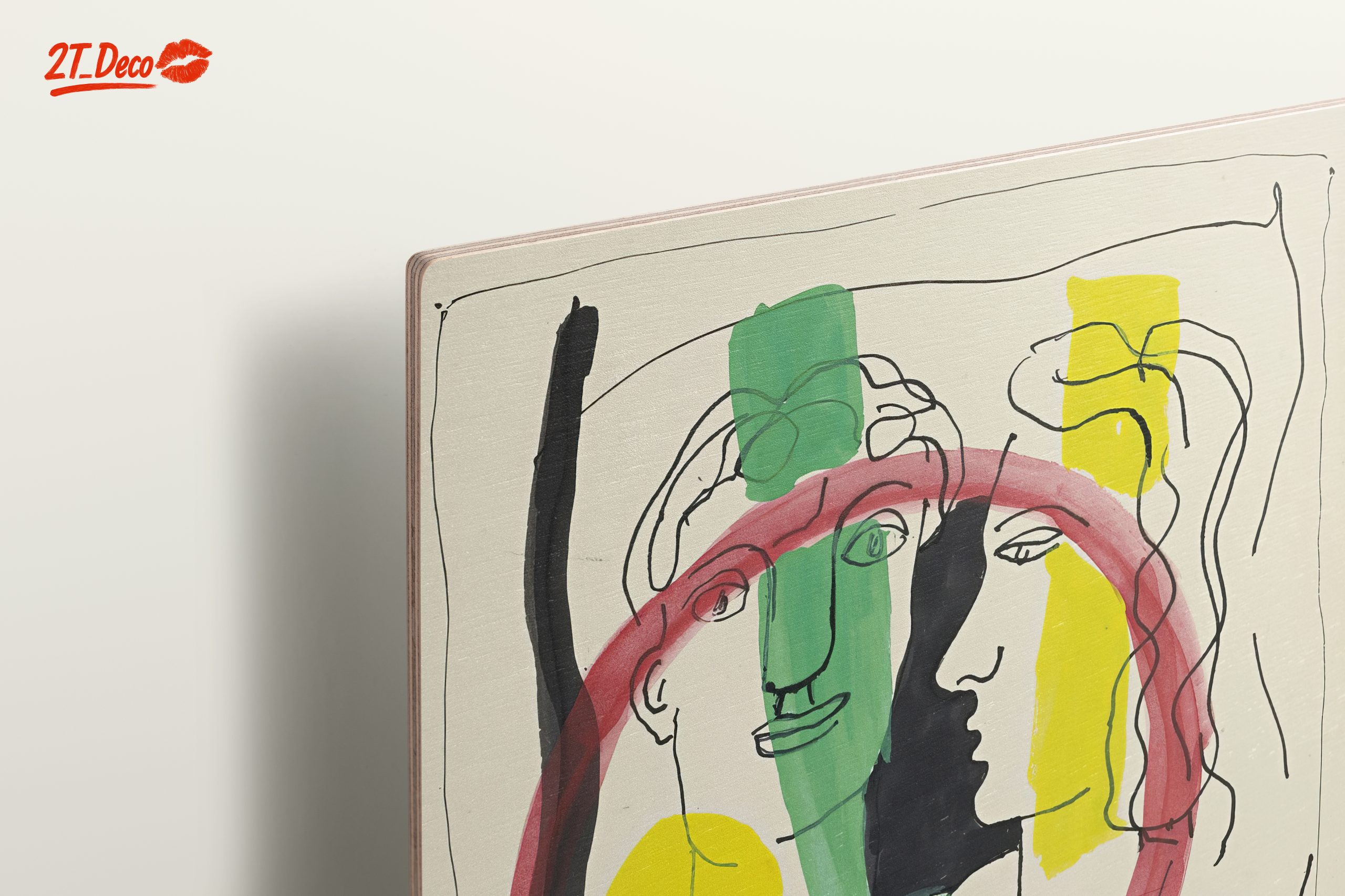 Abstract Contemporary Portrait Artwork 2 - Image 15