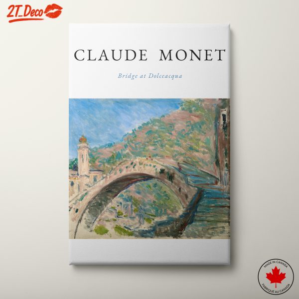 Claude Monet Bridge at Dolceacqua Art