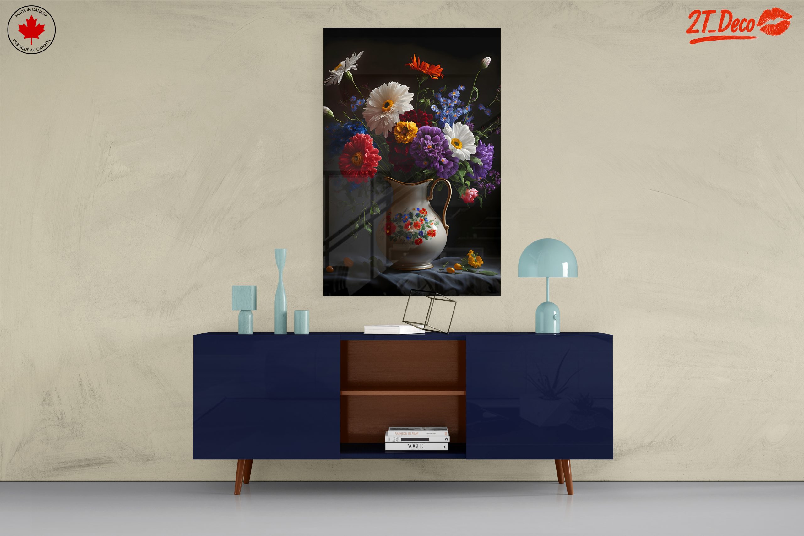 Vibrant Floral Arrangement in Classic Vase - Image 8