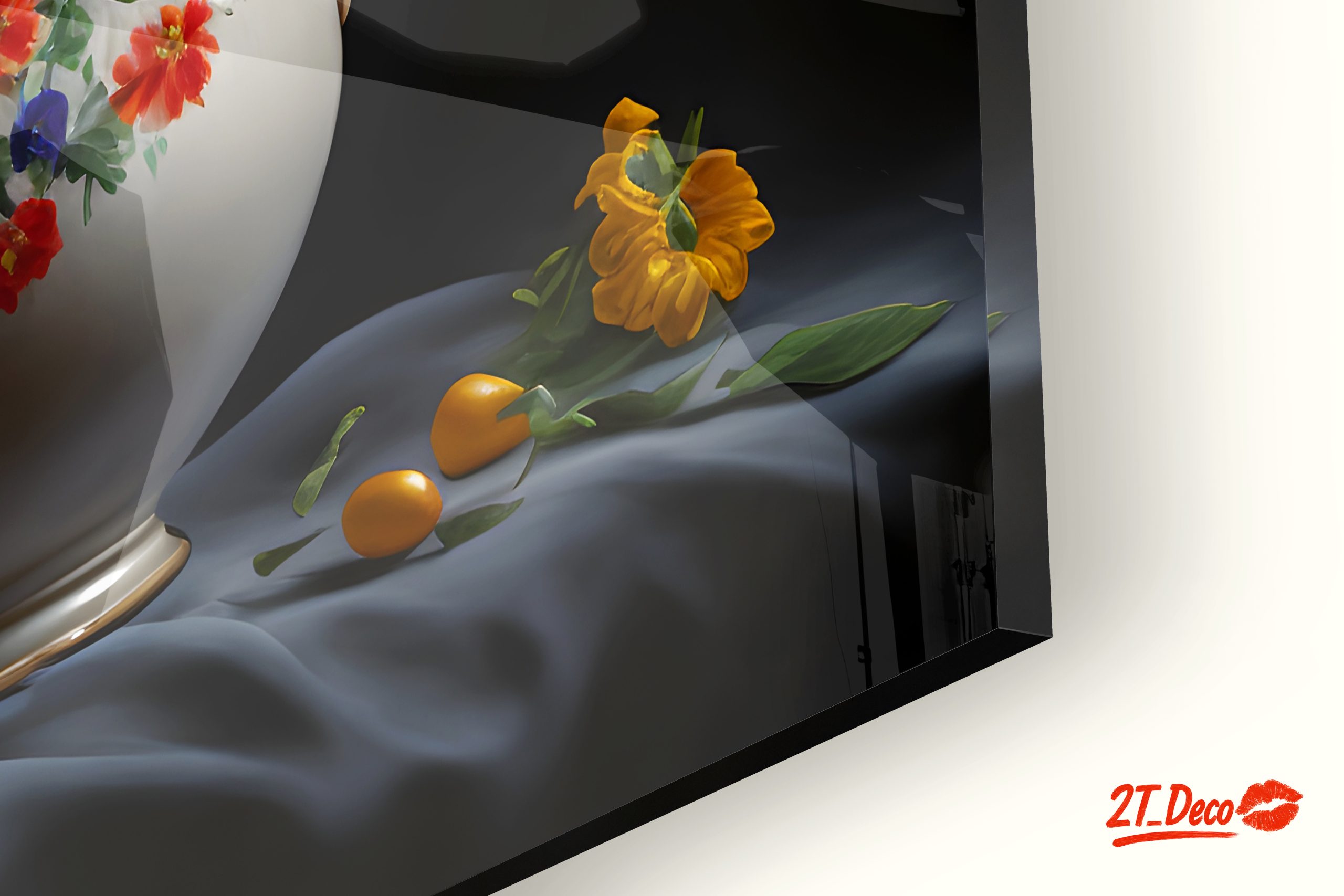 Vibrant Floral Arrangement in Classic Vase - Image 9
