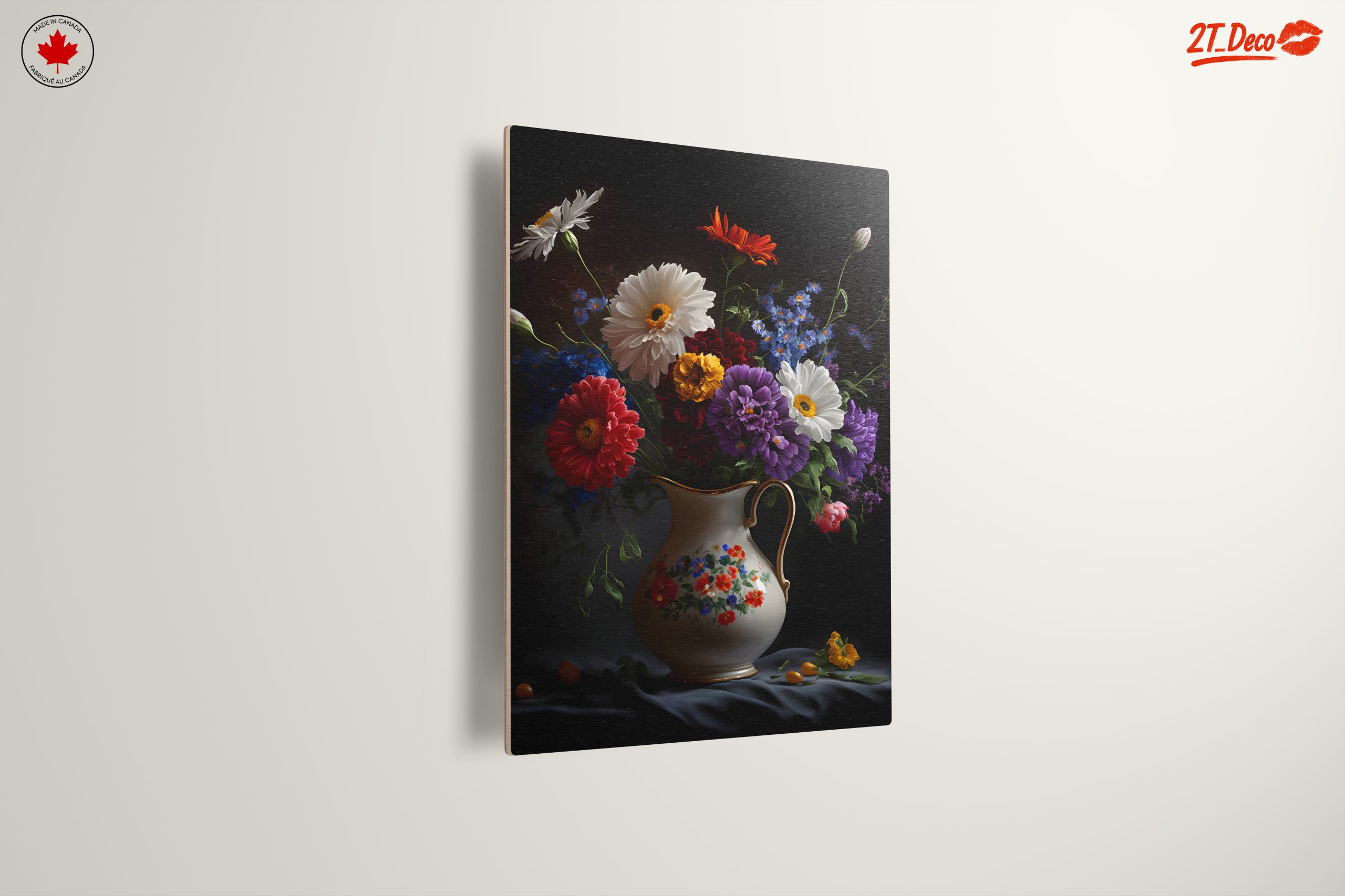 Vibrant Floral Arrangement in Classic Vase - Image 13