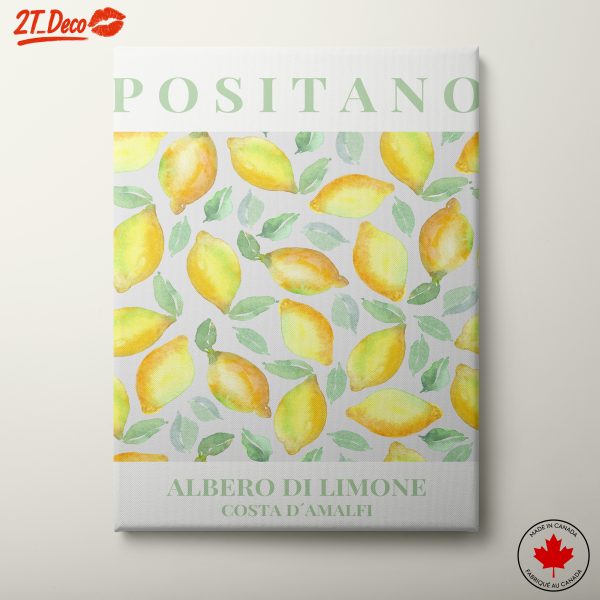 Botanical Lemon Design from Positano