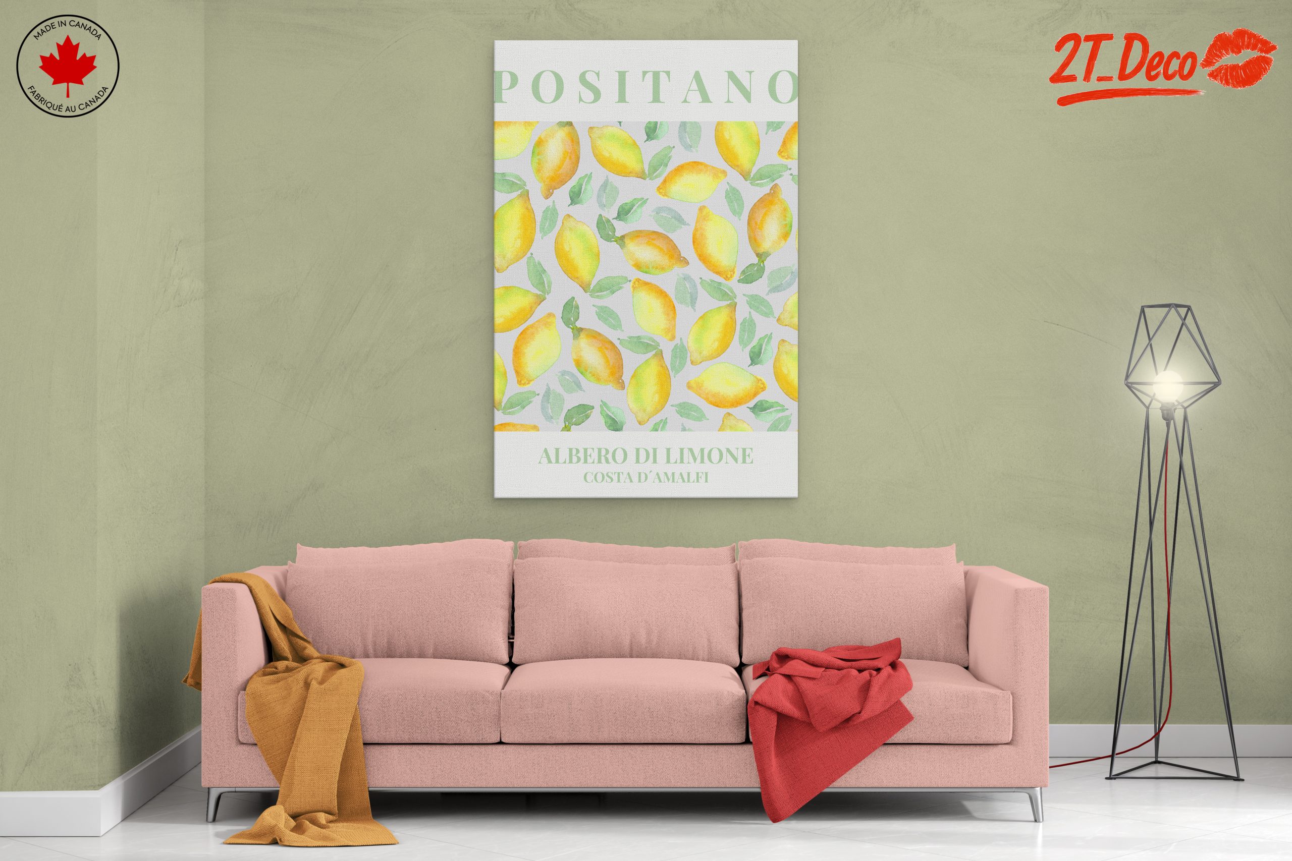Botanical Lemon Design from Positano - Image 2