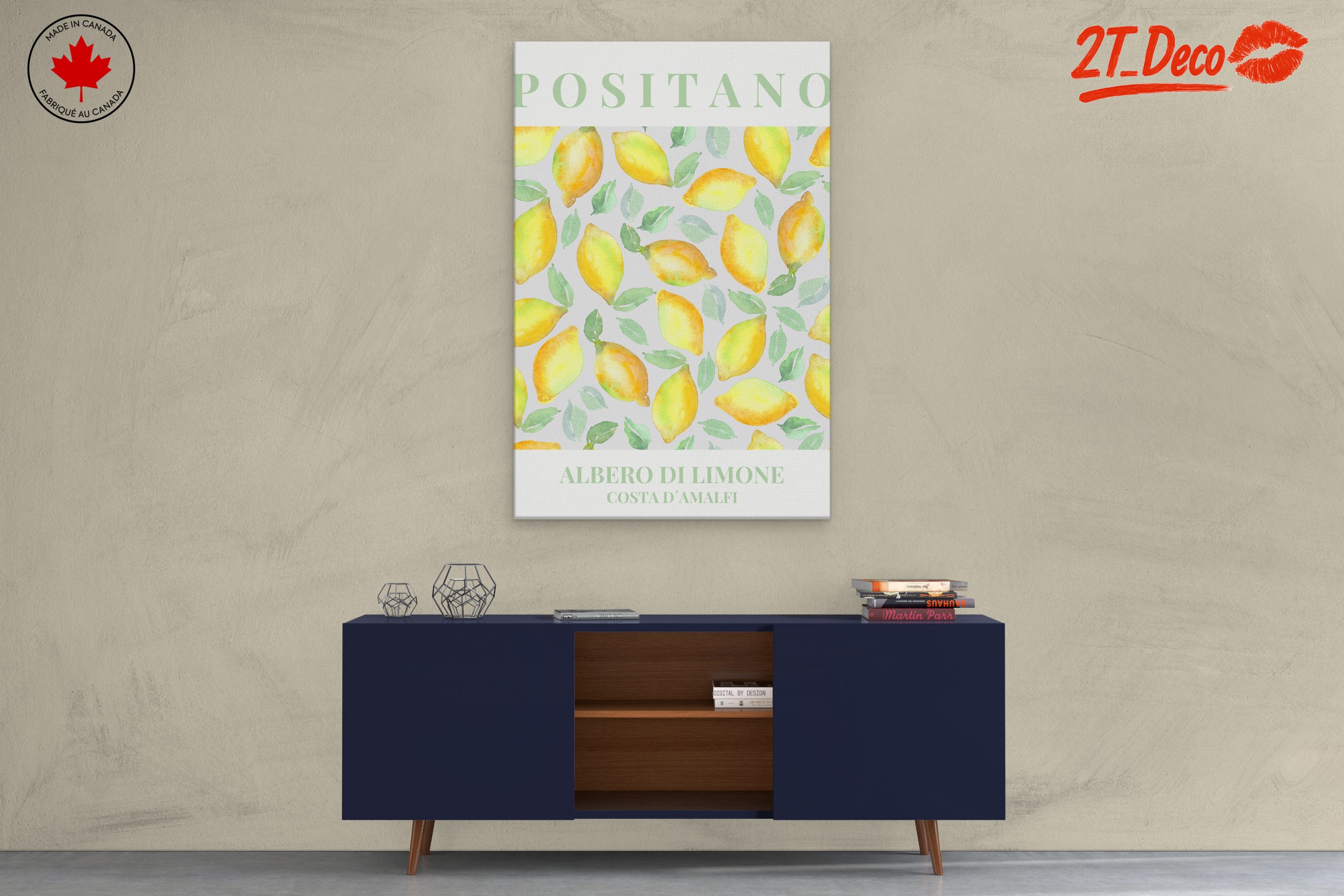 Botanical Lemon Design from Positano - Image 3