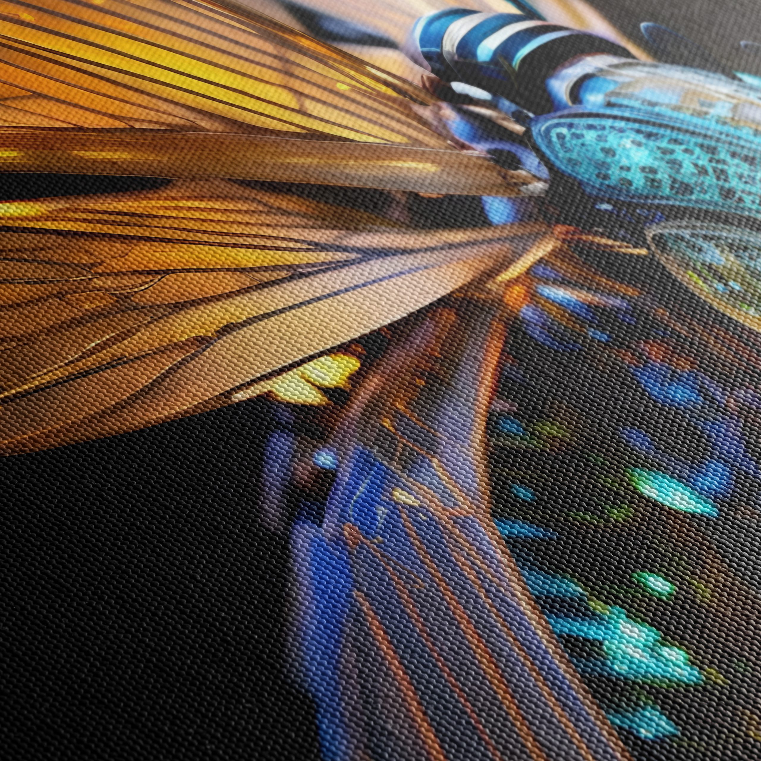 Futuristic Insect Art with Glowing Features - Image 5