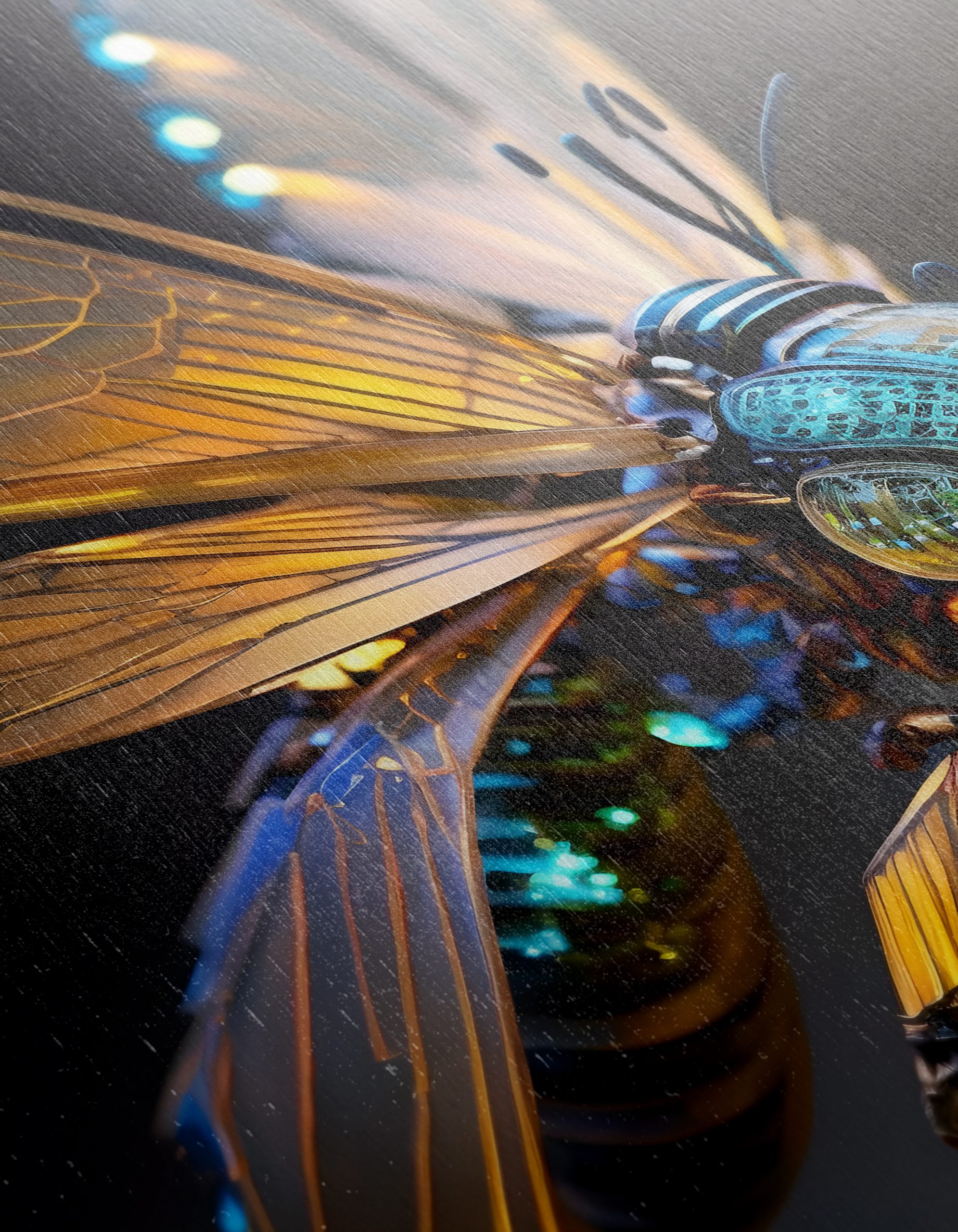 Futuristic Insect Art with Glowing Features - Image 12