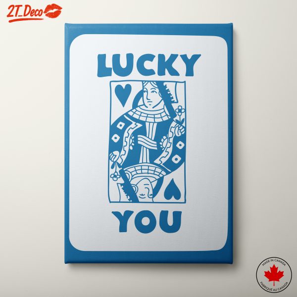 Lucky You Playing Card Artwork 5