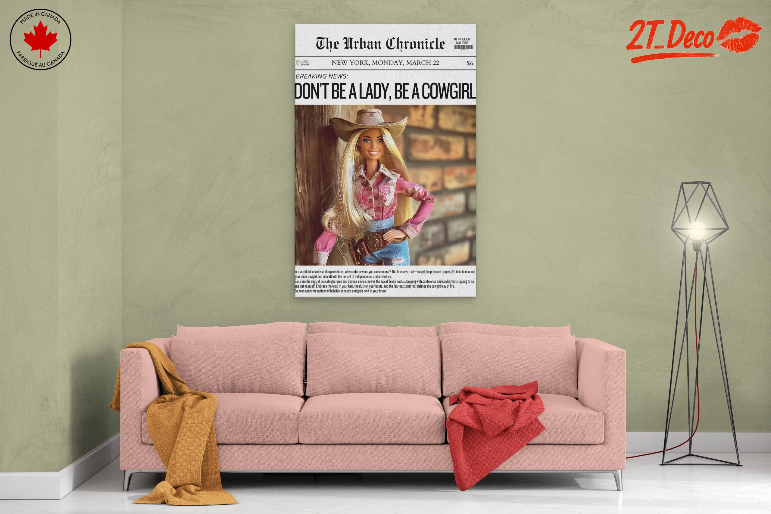 Breaking News: Don't Be a Lady, Be a Cowgirl - Image 2