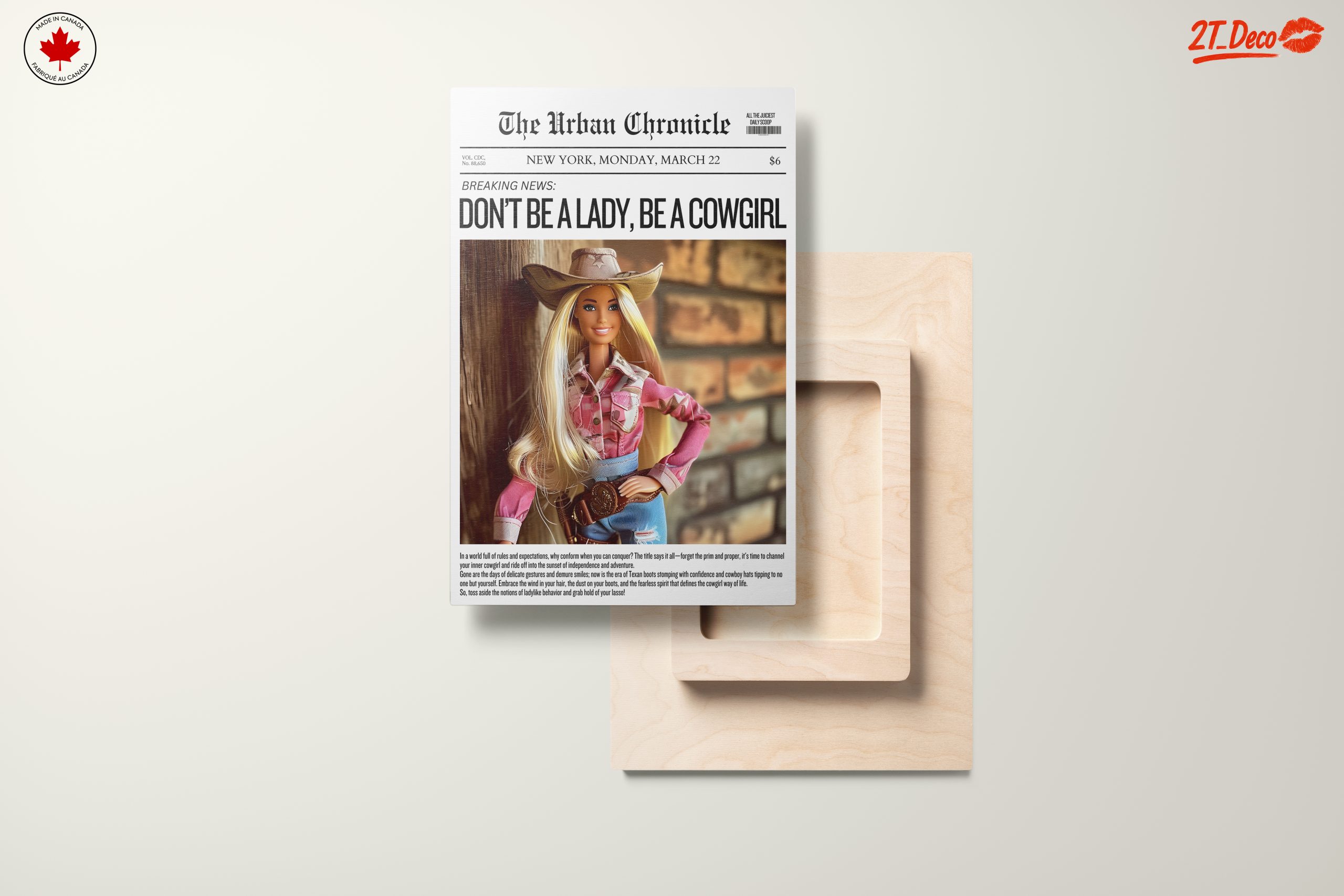 Breaking News: Don't Be a Lady, Be a Cowgirl - Image 11