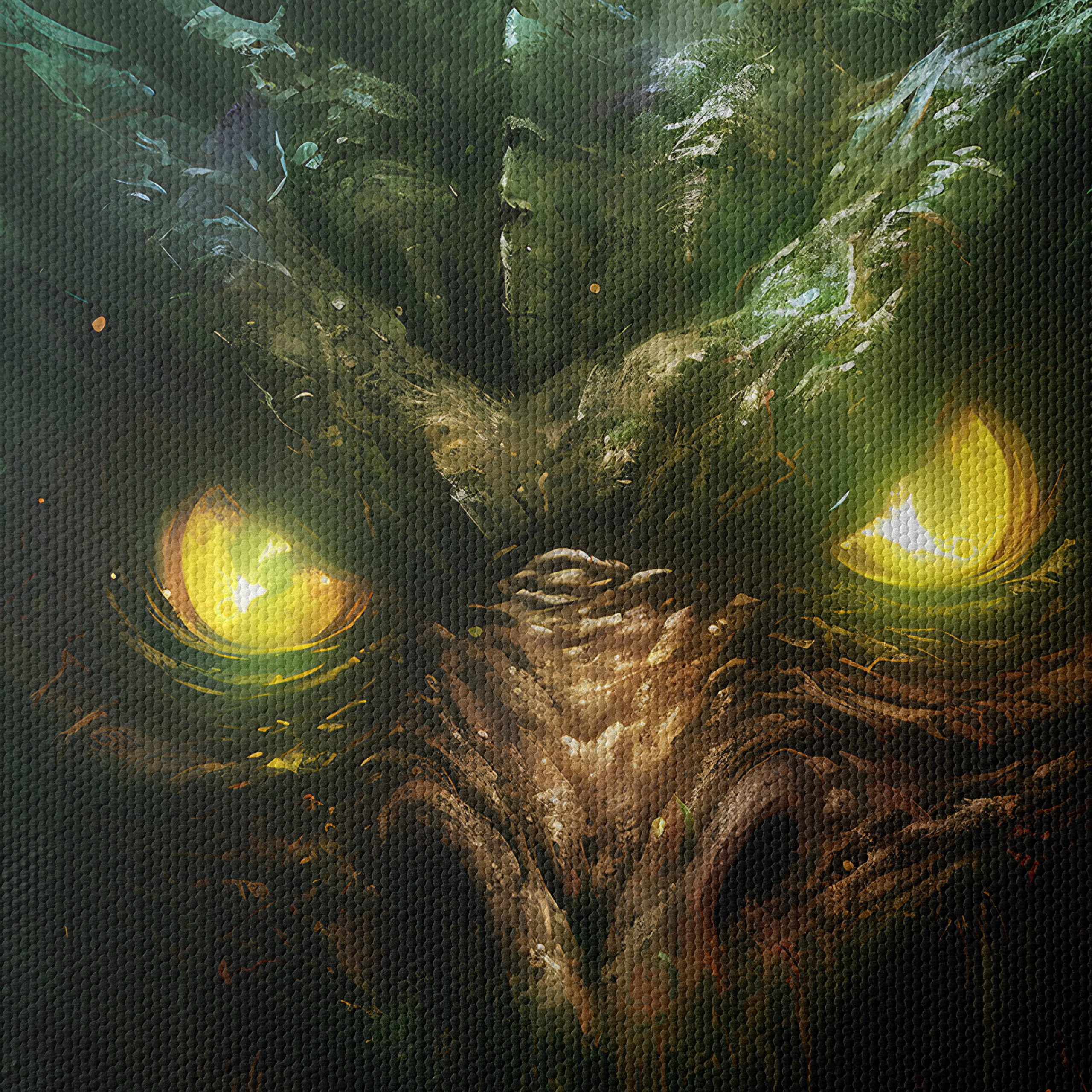 Majestic Fantasy Creature with Glowing Eyes - Image 4