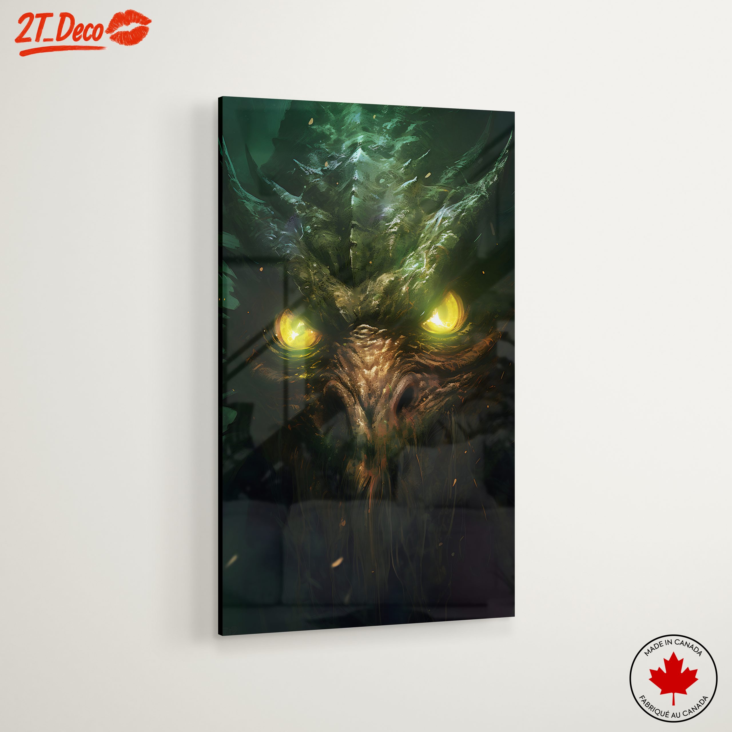Majestic Fantasy Creature with Glowing Eyes - Image 6
